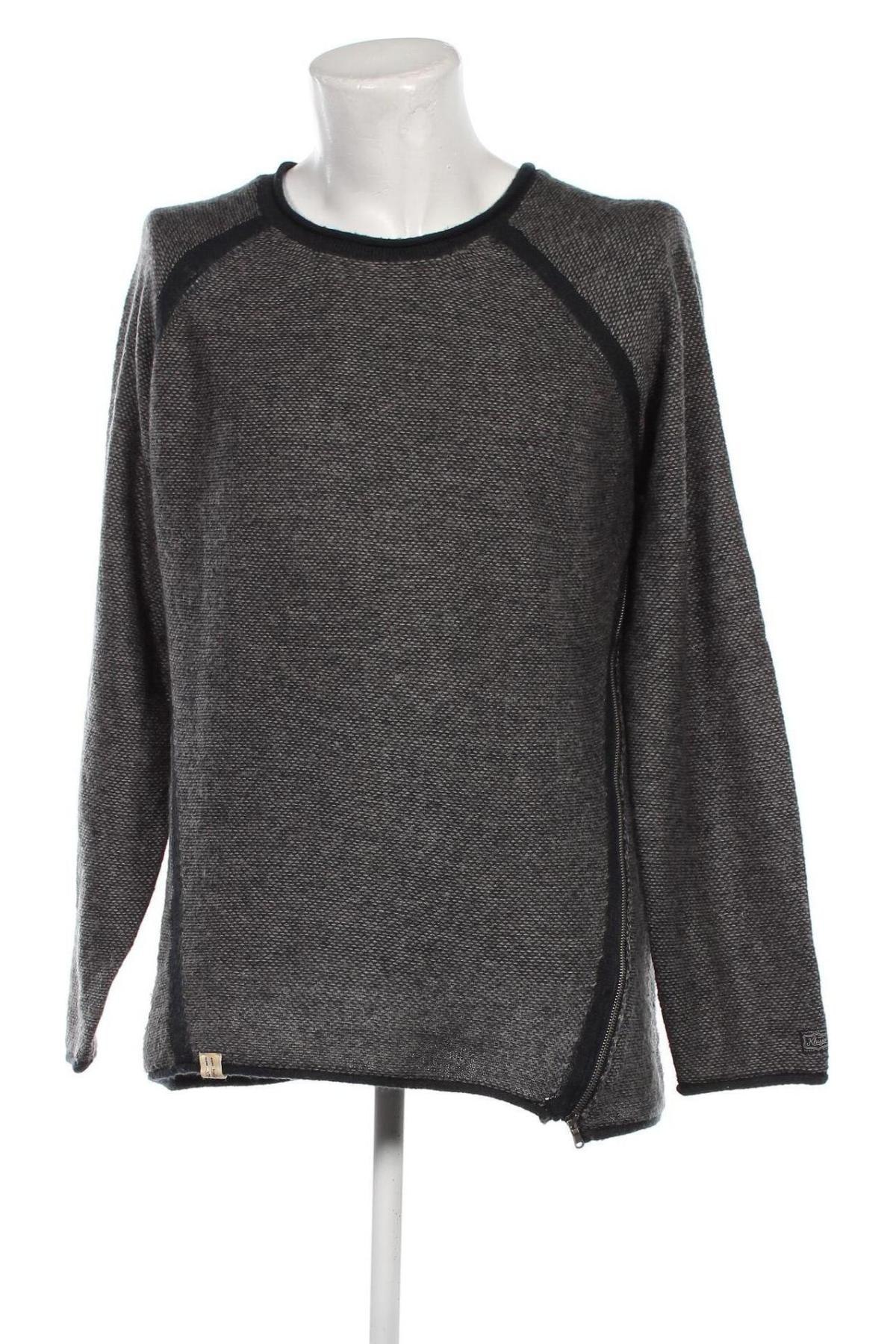 Мъжки пуловер Khujo, Размер XXL, Цвят Сив, Цена 31,00 лв.