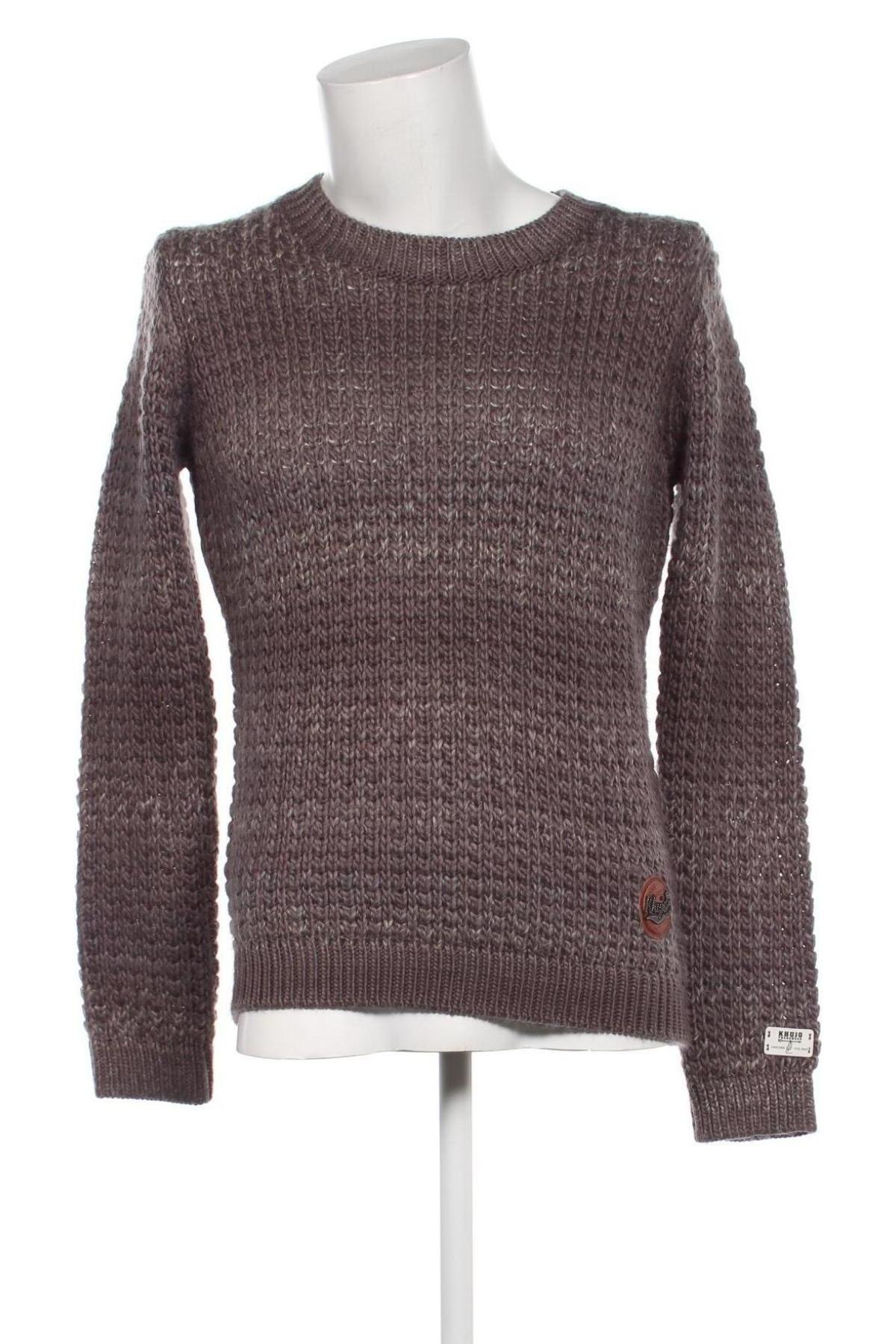 Ανδρικό πουλόβερ Khujo, Μέγεθος M, Χρώμα  Μπέζ, Τιμή 19,18 €