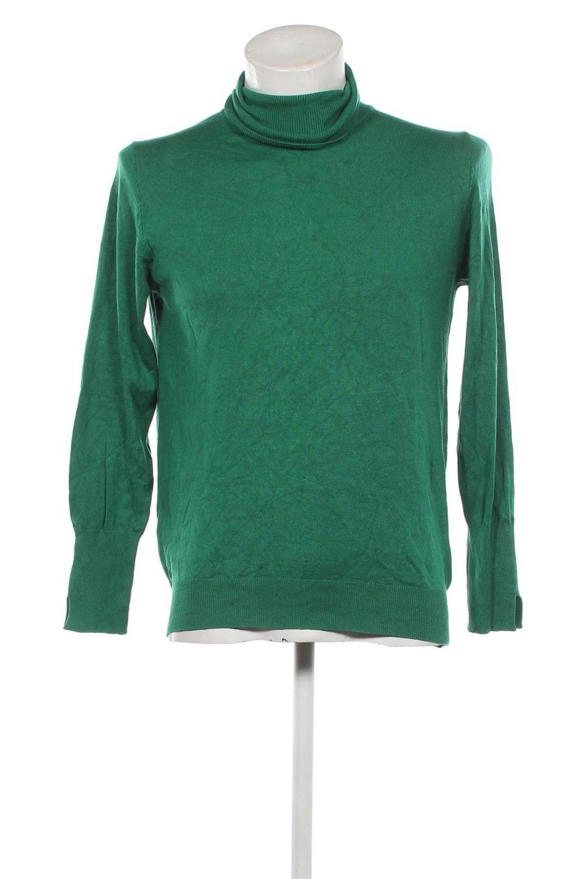 Ανδρικό πουλόβερ Laura Torelli, Μέγεθος L, Χρώμα Πράσινο, Τιμή 17,94 €