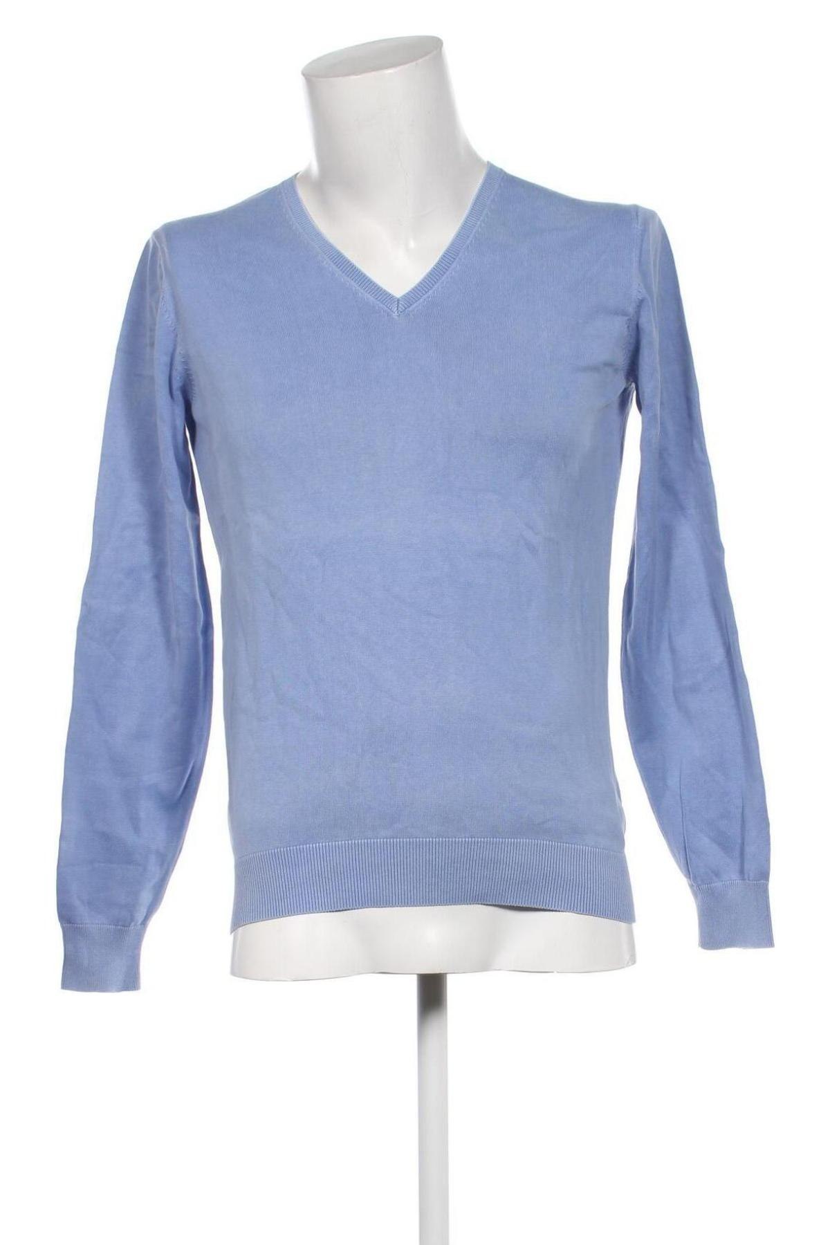 Herrenpullover Massimo Dutti, Größe M, Farbe Blau, Preis 43,14 €