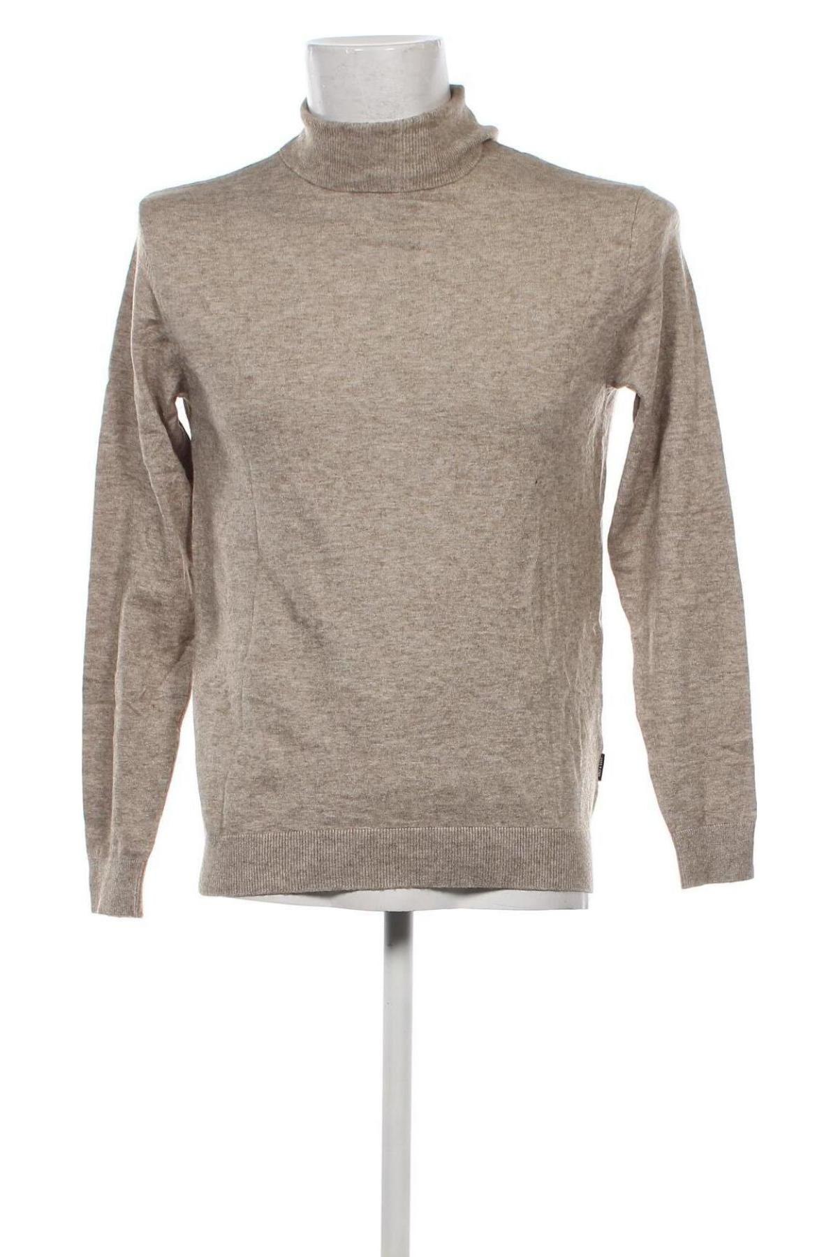 Мъжки пуловер Only & Sons, Размер L, Цвят Бежов, Цена 9,86 лв.