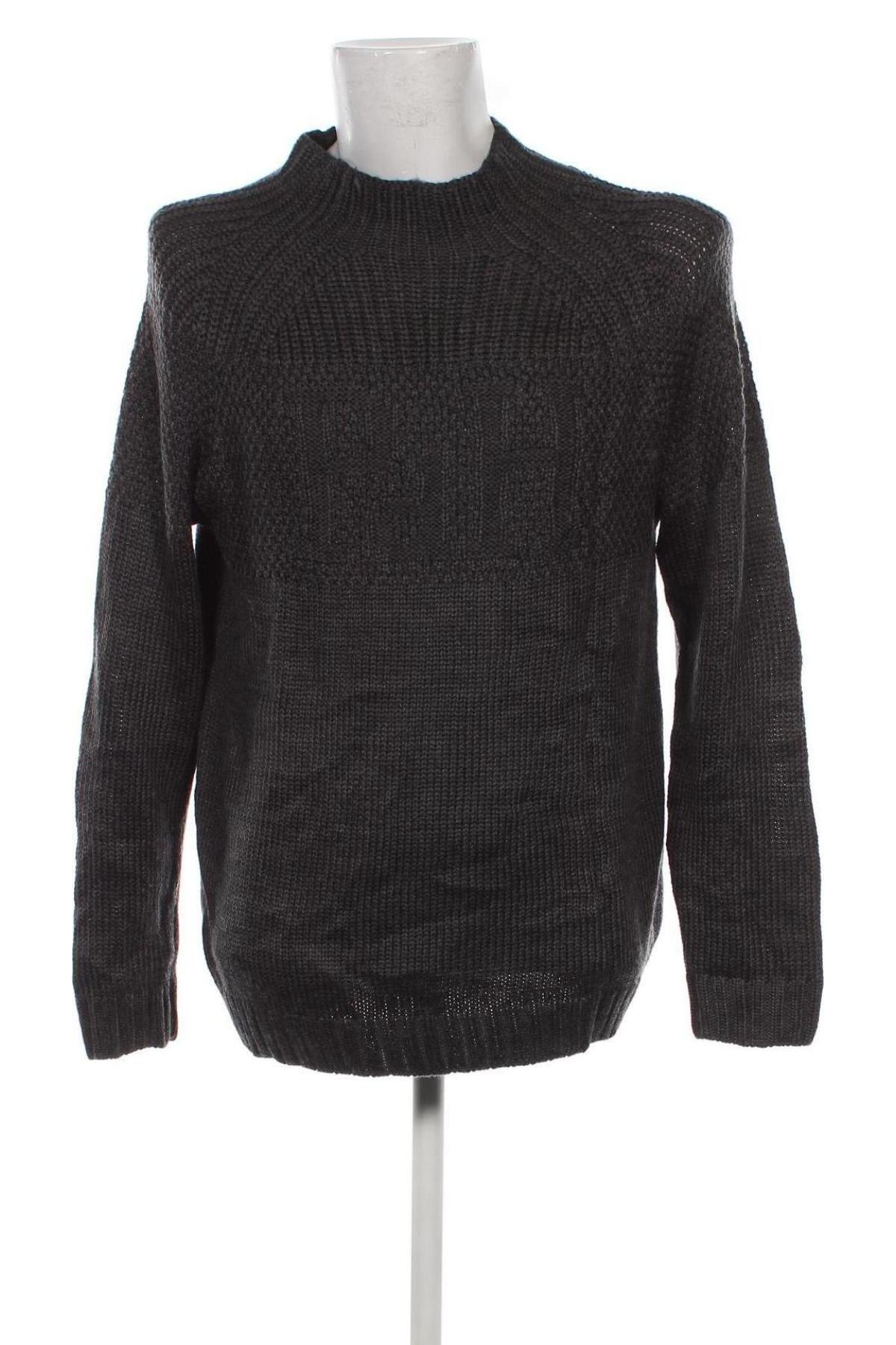 Мъжки пуловер Pedro Del Hierro, Размер L, Цвят Сив, Цена 28,52 лв.