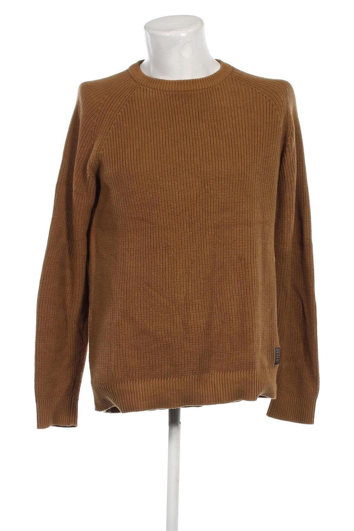 Herrenpullover Selected Homme, Größe L, Farbe Beige, Preis 9,46 €