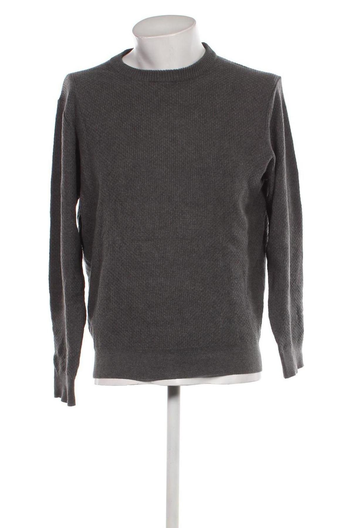 Ανδρικό πουλόβερ Springfield, Μέγεθος L, Χρώμα Γκρί, Τιμή 5,47 €