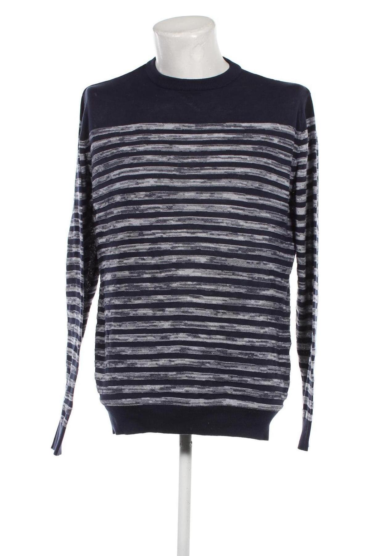 Ανδρικό πουλόβερ Straight Up, Μέγεθος L, Χρώμα Μπλέ, Τιμή 4,49 €