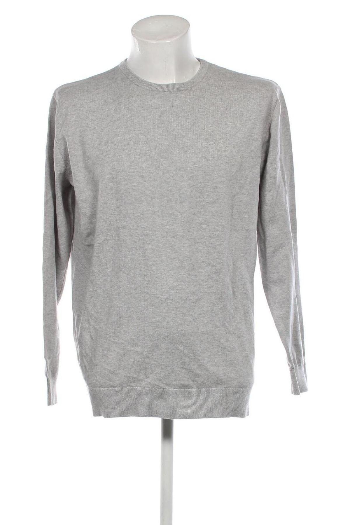 Ανδρικό πουλόβερ Tom Tailor, Μέγεθος XXL, Χρώμα Γκρί, Τιμή 8,41 €