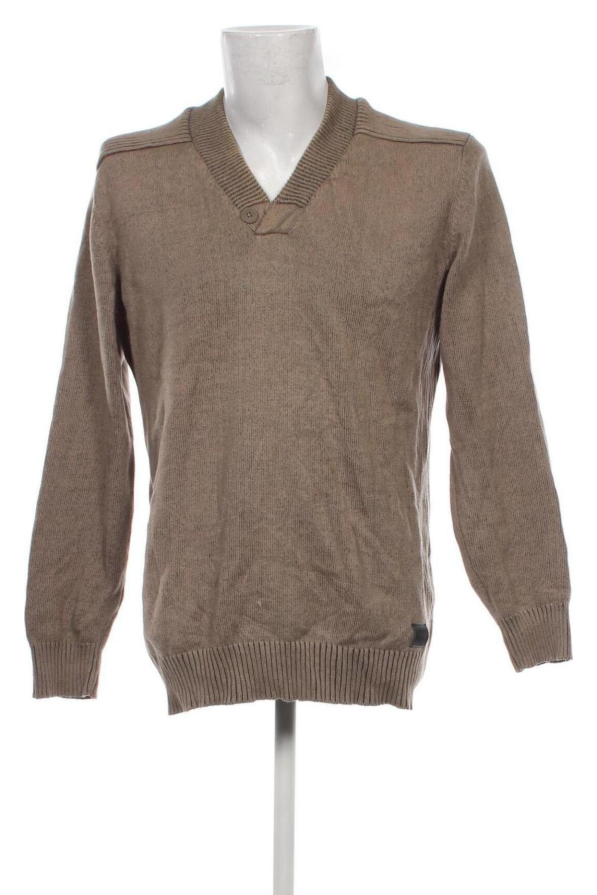 Мъжки пуловер Tom Tailor, Размер XXL, Цвят Кафяв, Цена 16,66 лв.
