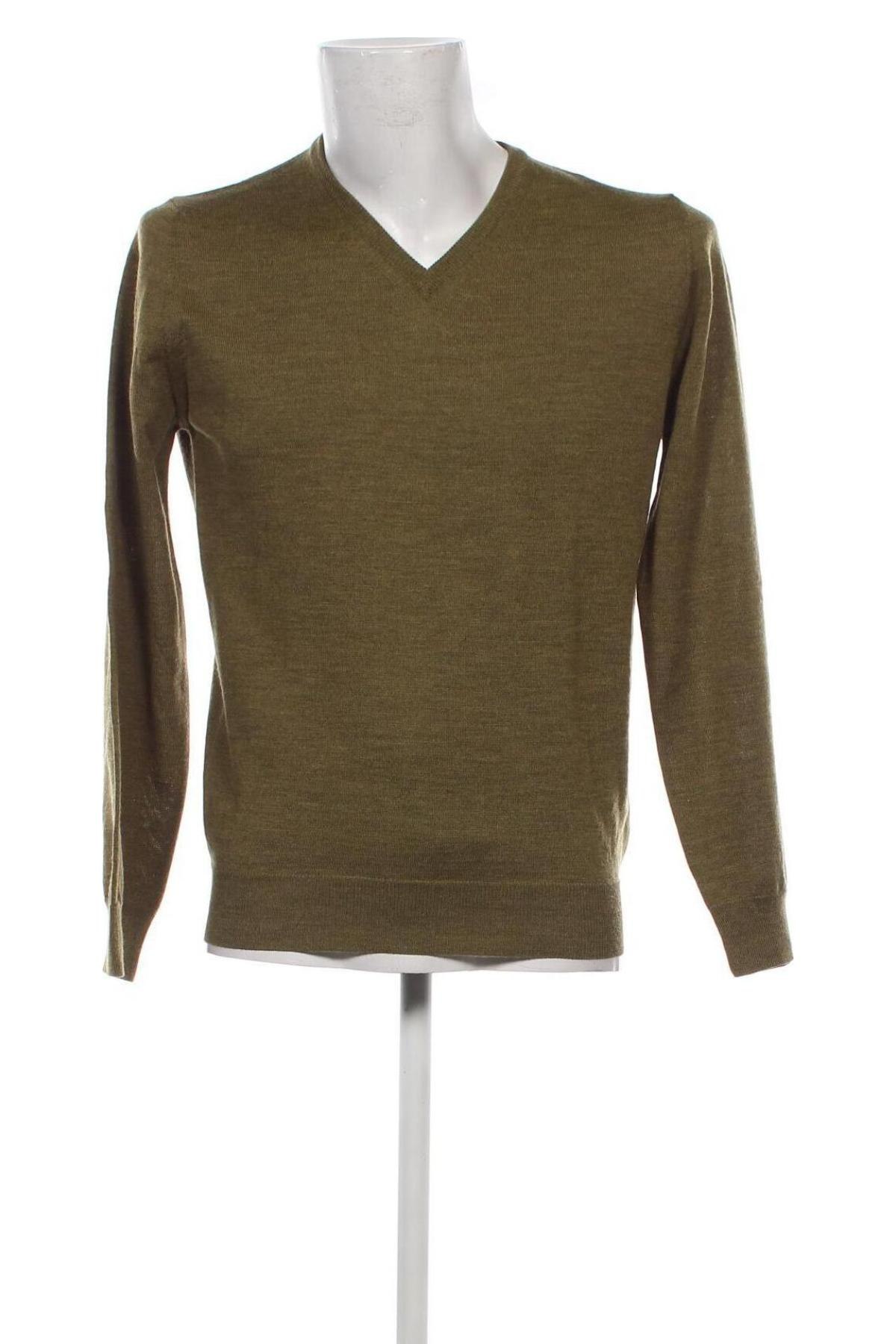 Мъжки пуловер Walbusch, Размер M, Цвят Зелен, Цена 40,92 лв.