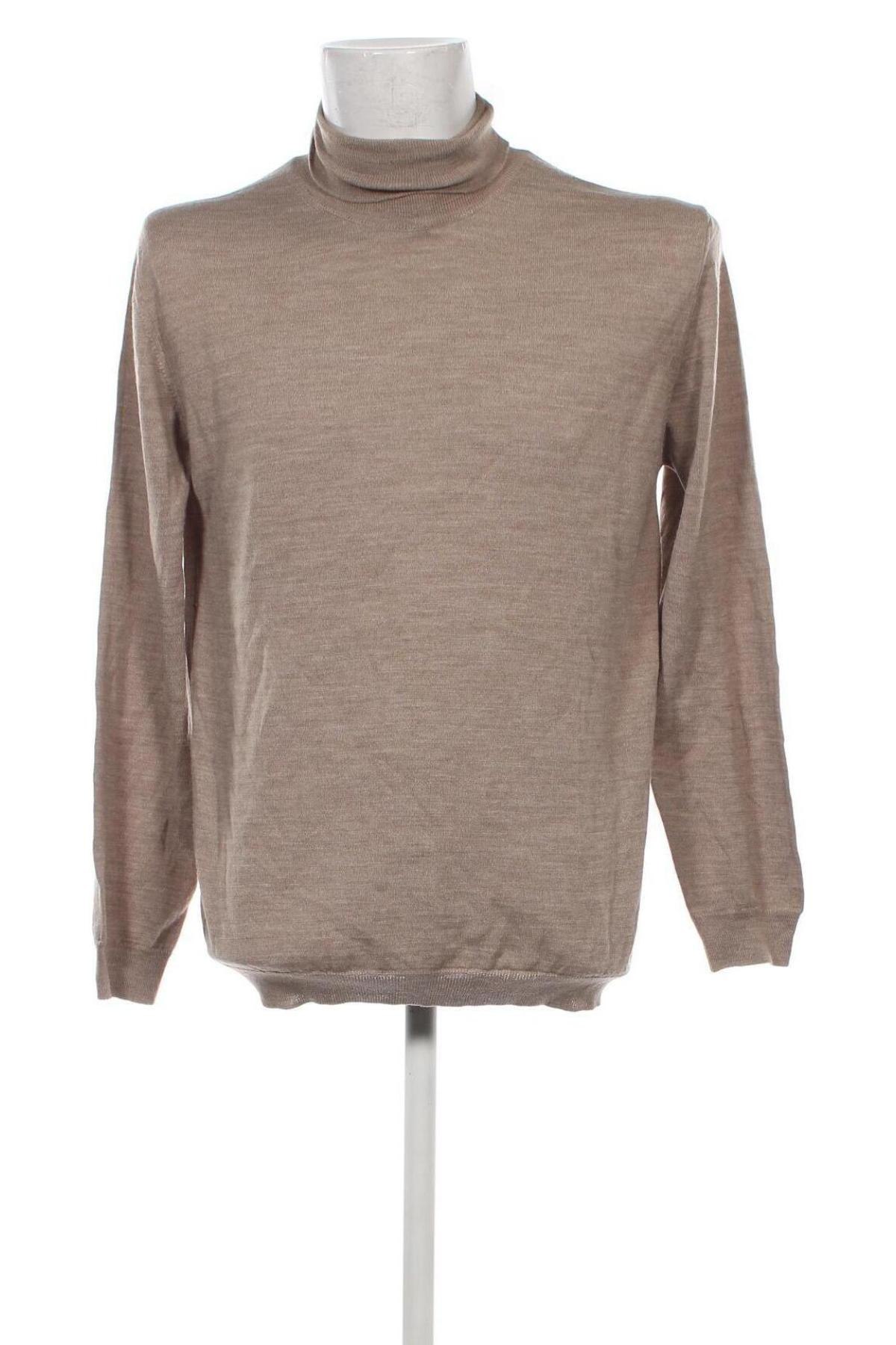 Ανδρικό πουλόβερ Zara, Μέγεθος XL, Χρώμα  Μπέζ, Τιμή 19,79 €