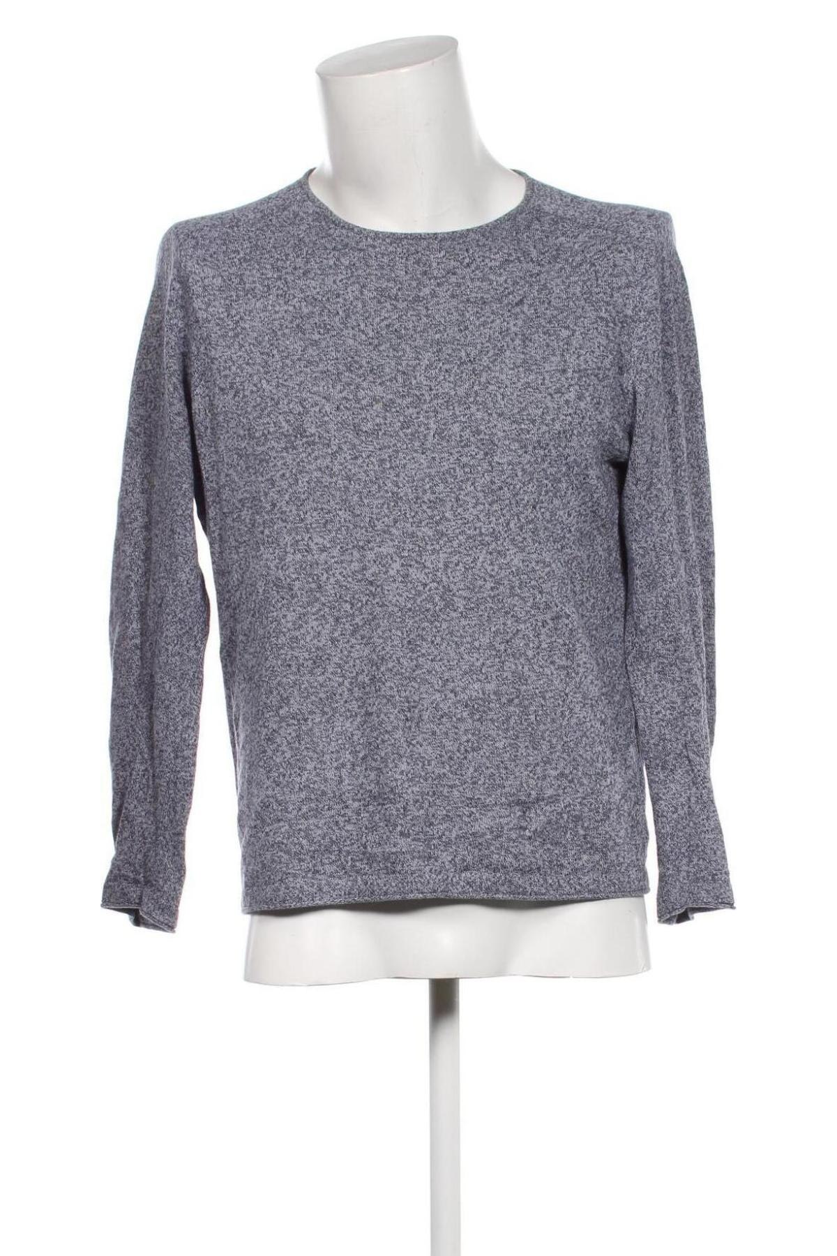 Мъжки пуловер Zara Man, Размер M, Цвят Син, Цена 7,04 лв.