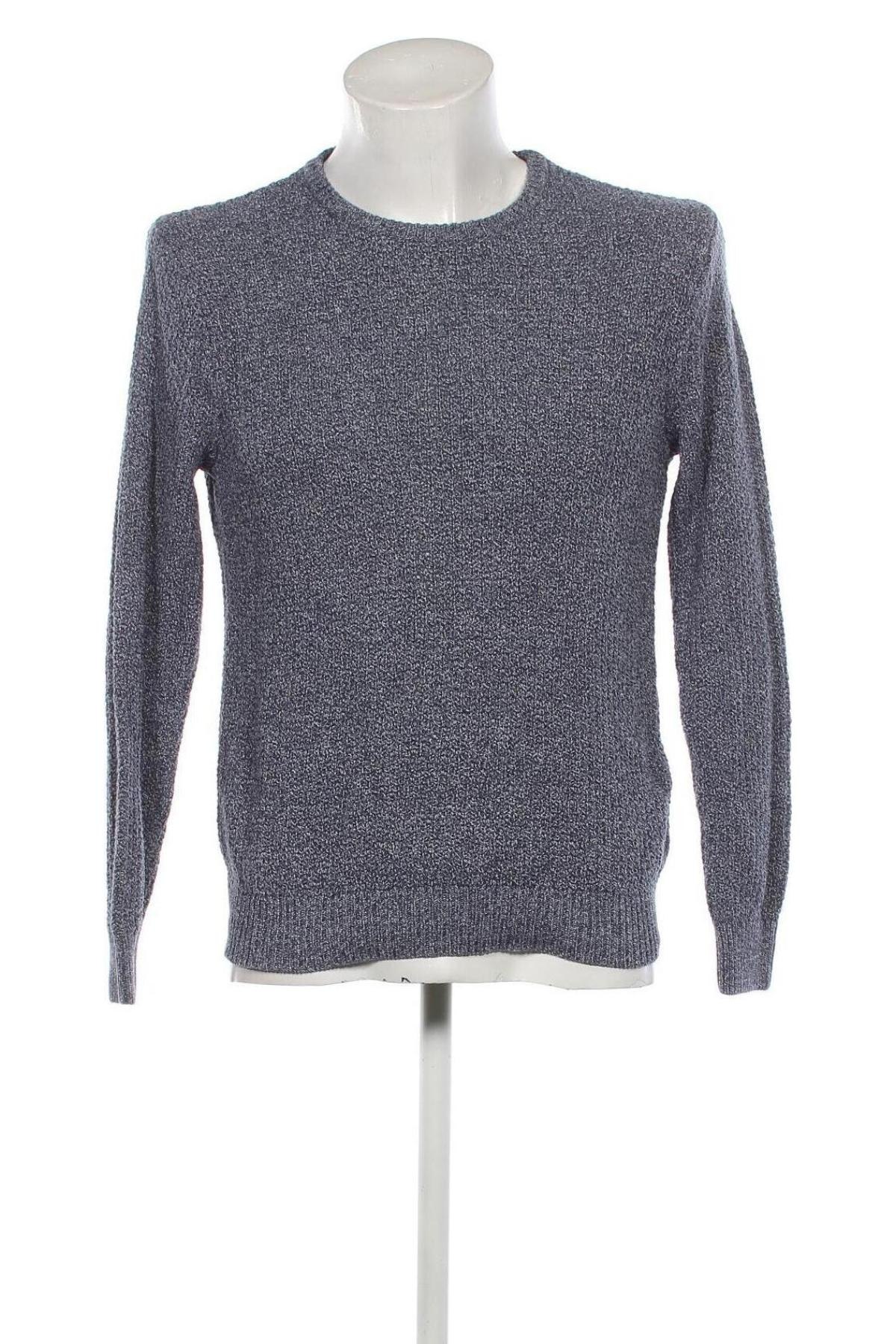 Мъжки пуловер Zara Man, Размер M, Цвят Син, Цена 7,68 лв.