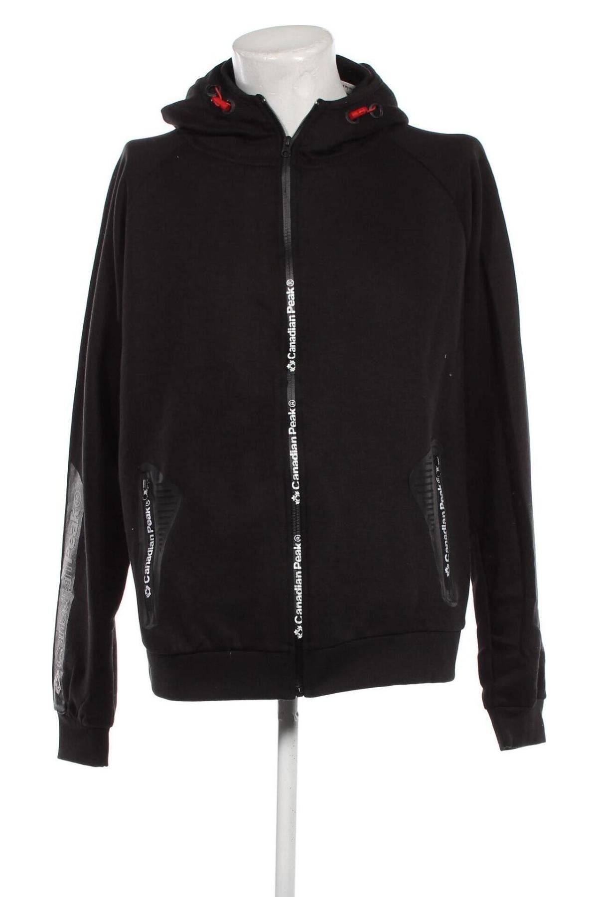 Herren Sweatshirt Canadian Peak, Größe XXL, Farbe Schwarz, Preis € 62,00