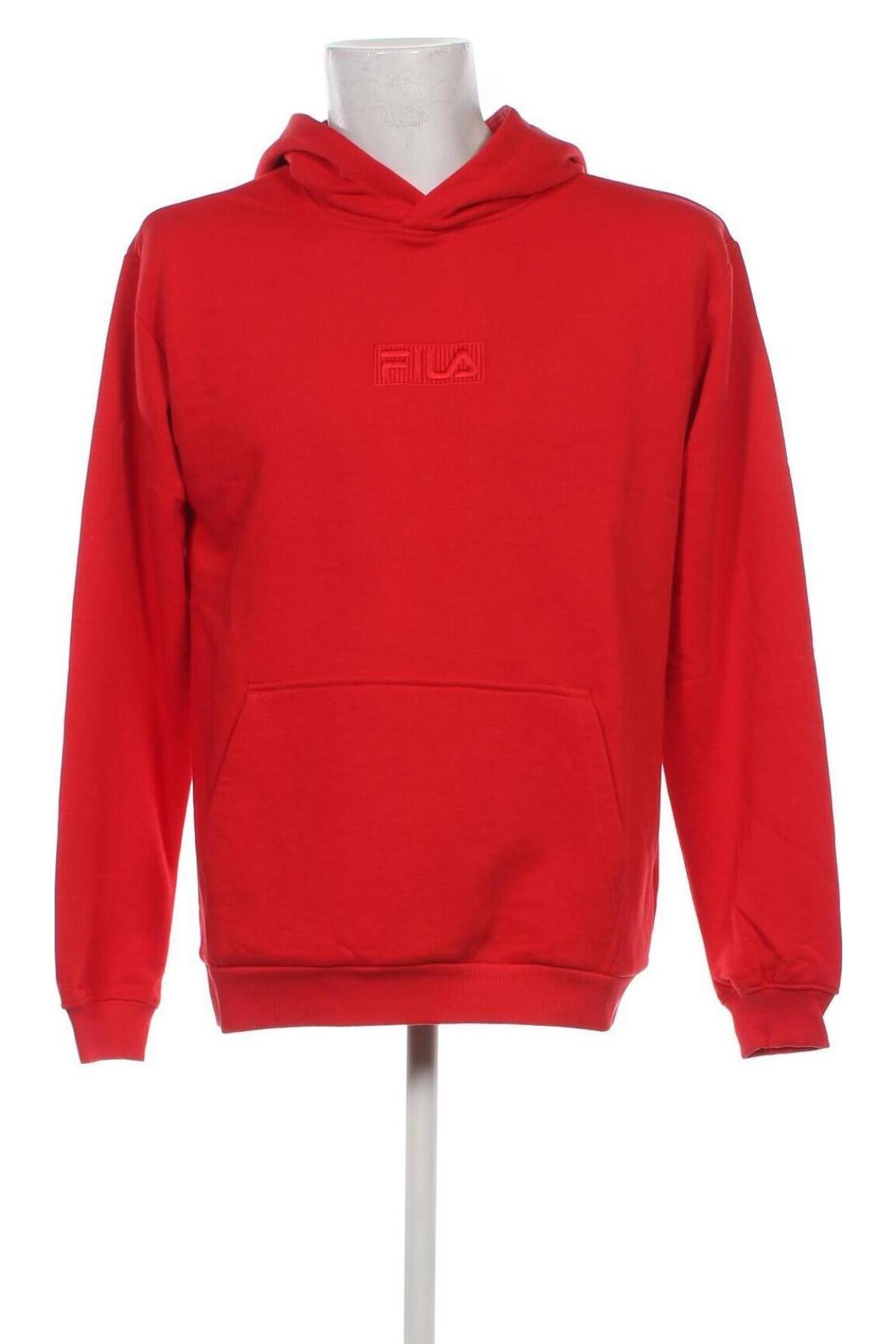 Herren Sweatshirt FILA, Größe L, Farbe Rot, Preis 25,57 €