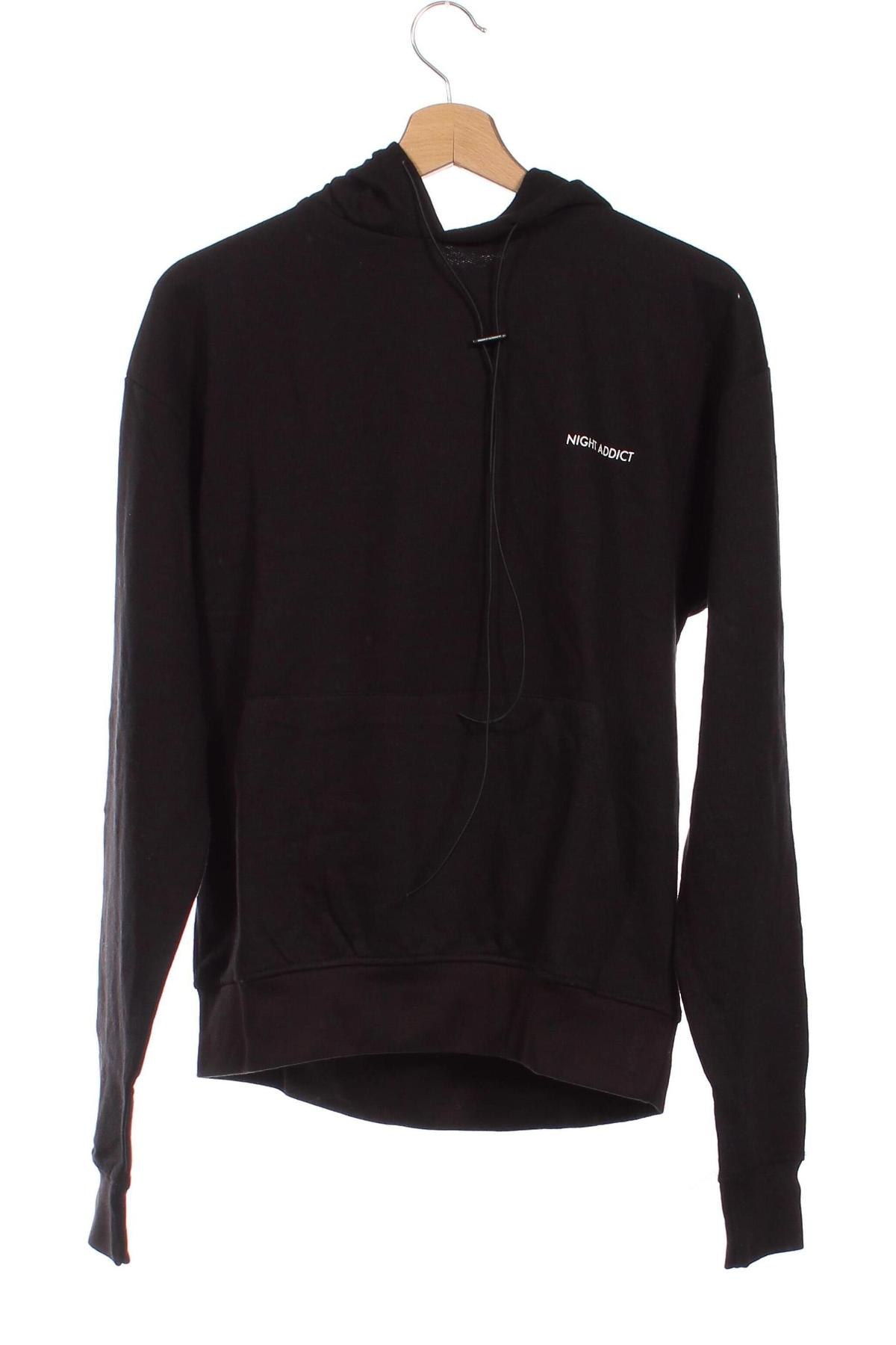 Herren Sweatshirt NIGHT ADDICT, Größe XS, Farbe Schwarz, Preis € 7,19