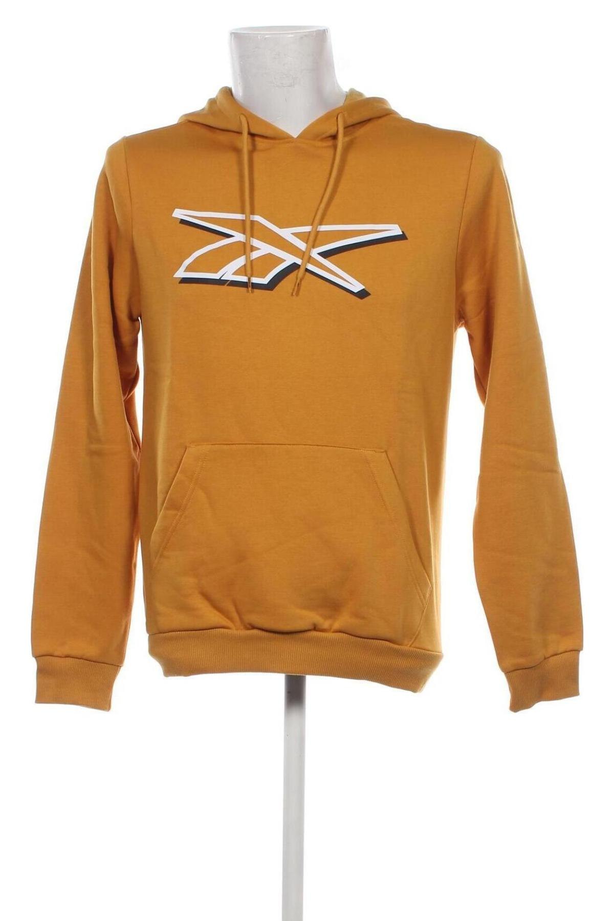 Herren Sweatshirt Reebok, Größe S, Farbe Gelb, Preis € 15,34