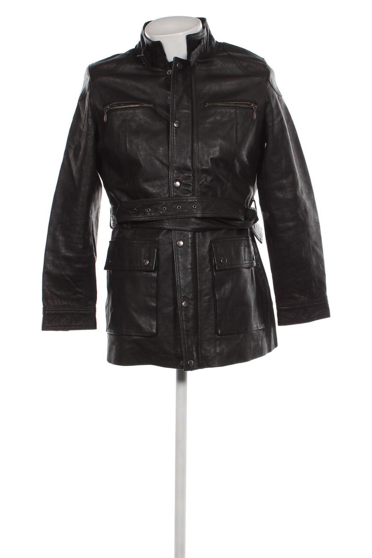 Pánská kožená bunda  Marie Philippe, Velikost L, Barva Černá, Cena  1 354,00 Kč