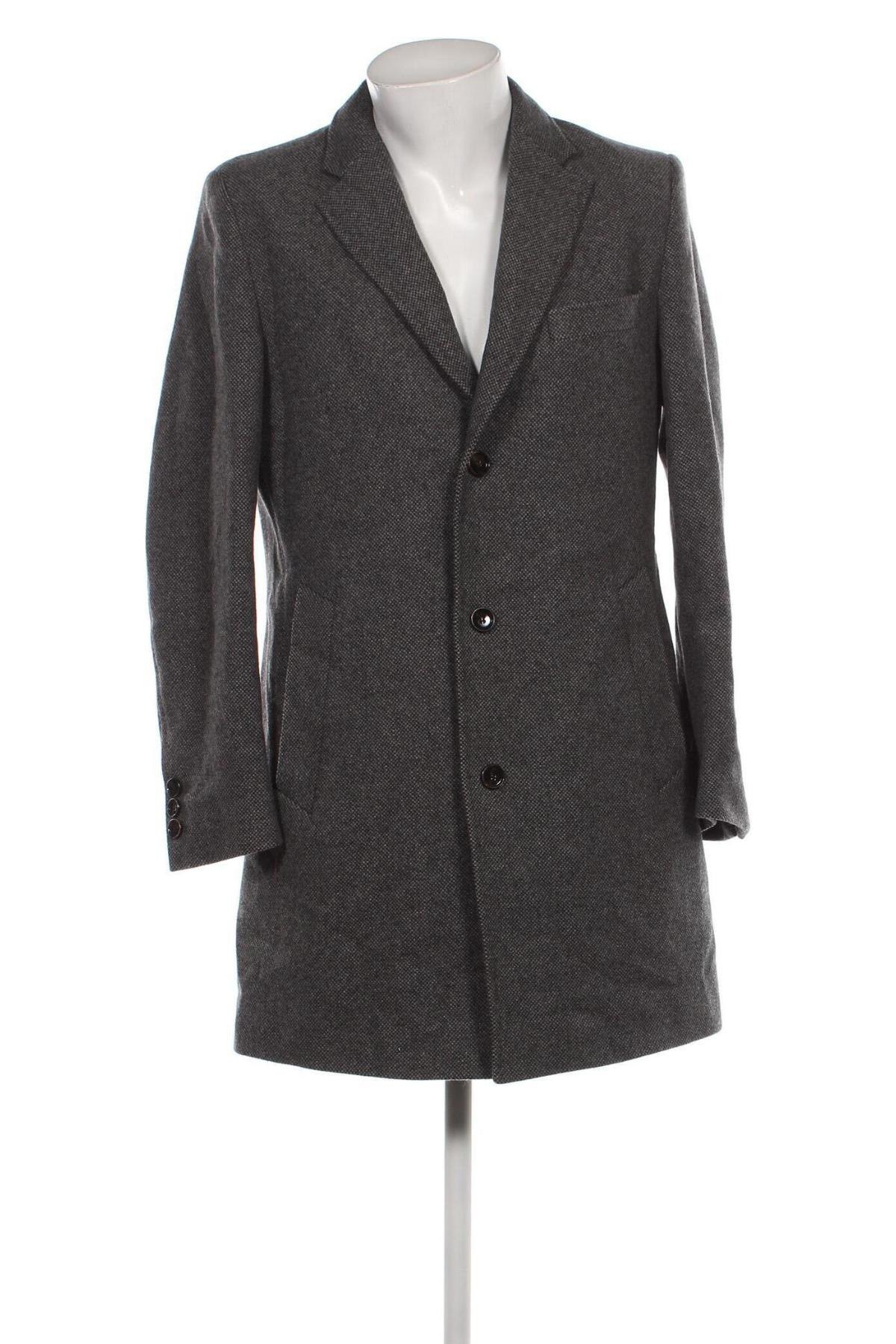 Мъжко палто BOSS, Размер M, Цвят Сив, Цена 399,00 лв.