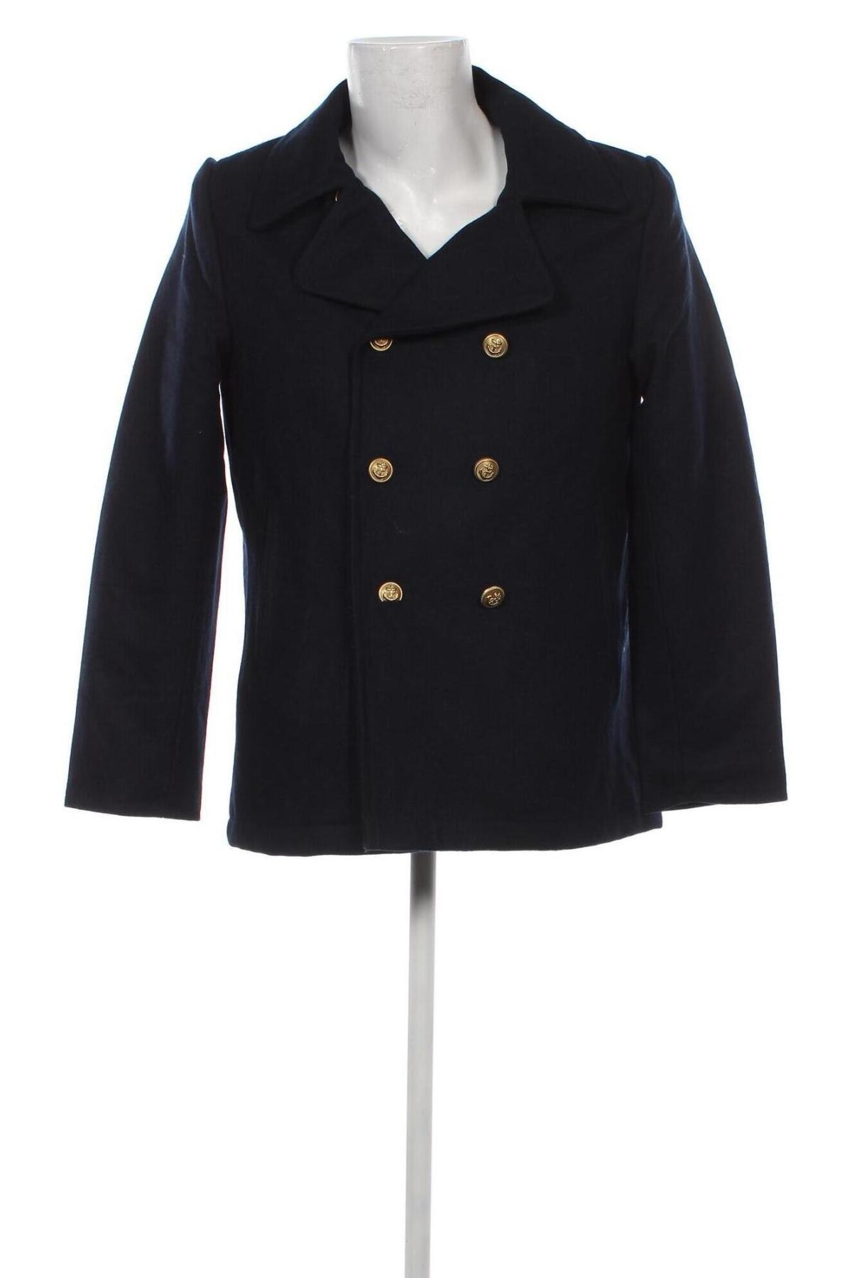 Ανδρικά παλτό BW, Μέγεθος M, Χρώμα Μπλέ, Τιμή 33,12 €