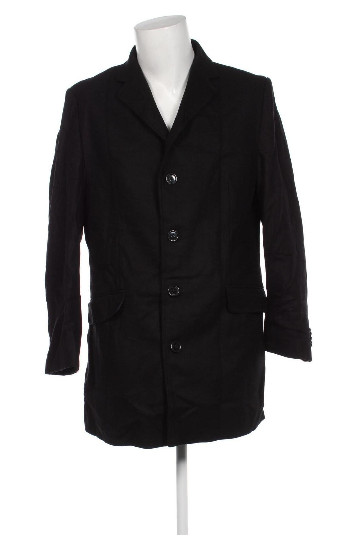 Pánsky kabát  Dressmann, Veľkosť L, Farba Čierna, Cena  22,12 €