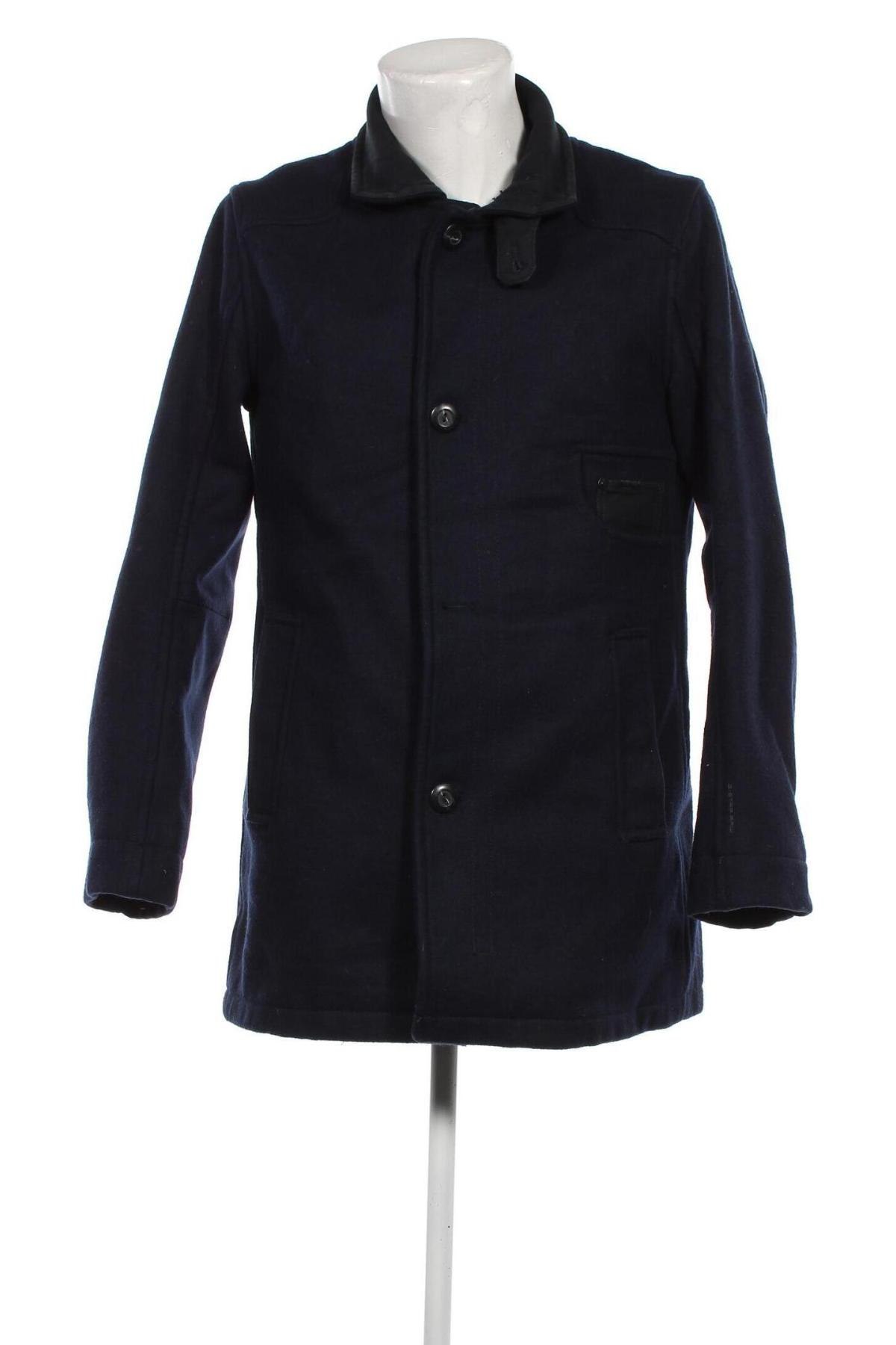 Ανδρικά παλτό G-Star Raw, Μέγεθος L, Χρώμα Μπλέ, Τιμή 40,08 €