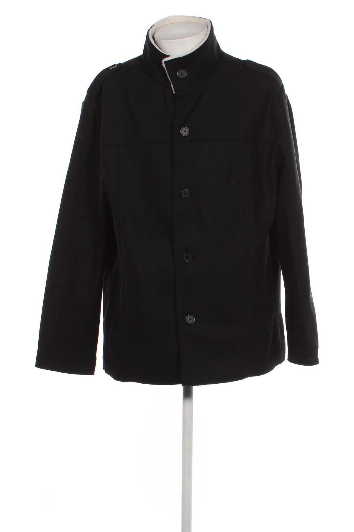 Ανδρικά παλτό Jack & Jones, Μέγεθος XXL, Χρώμα Μαύρο, Τιμή 52,05 €