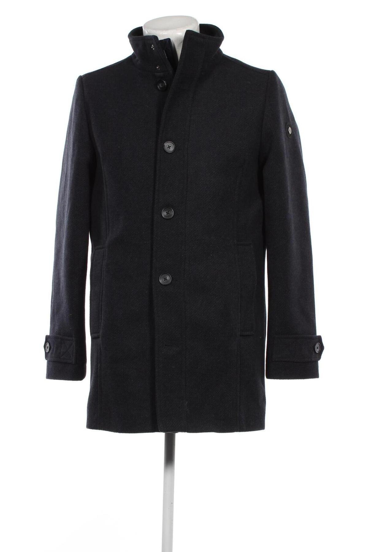 Мъжко палто Tom Tailor, Размер M, Цвят Син, Цена 74,70 лв.