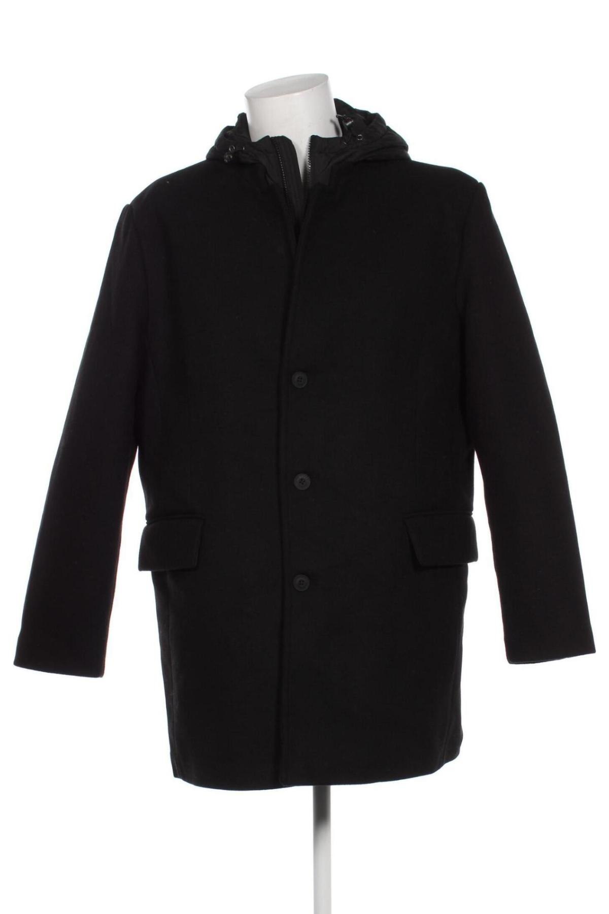 Palton de bărbați Tom Tailor, Mărime XXL, Culoare Negru, Preț 169,11 Lei