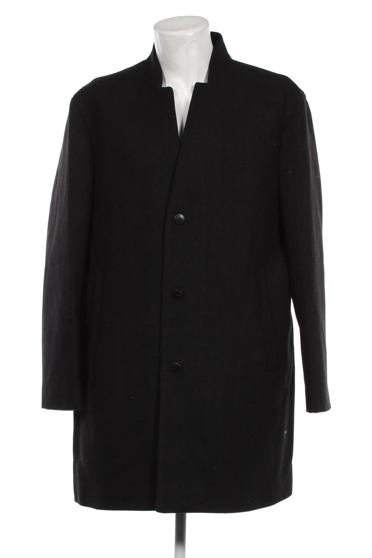 Мъжко палто Tom Tailor, Размер XXL, Цвят Черен, Цена 126,99 лв.