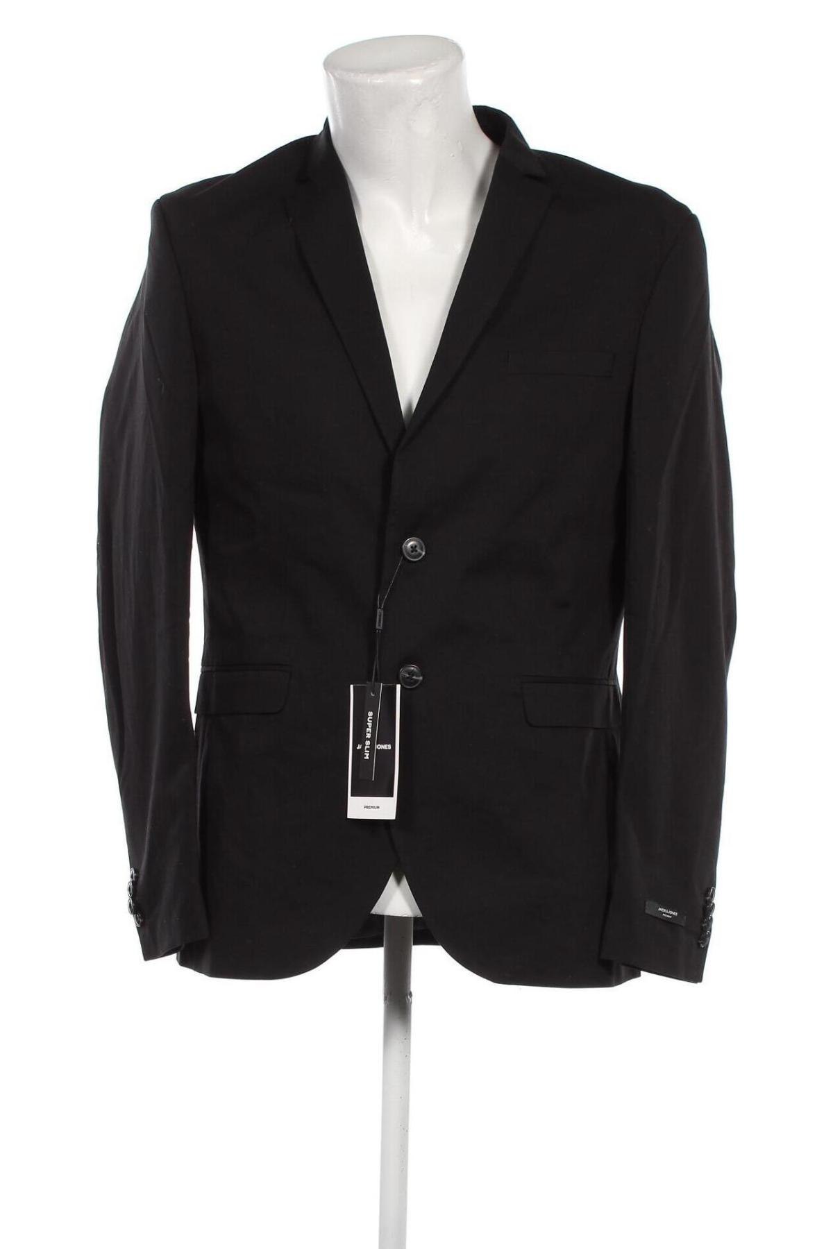 Мъжко сако Jack & Jones PREMIUM, Размер XL, Цвят Черен, Цена 43,40 лв.