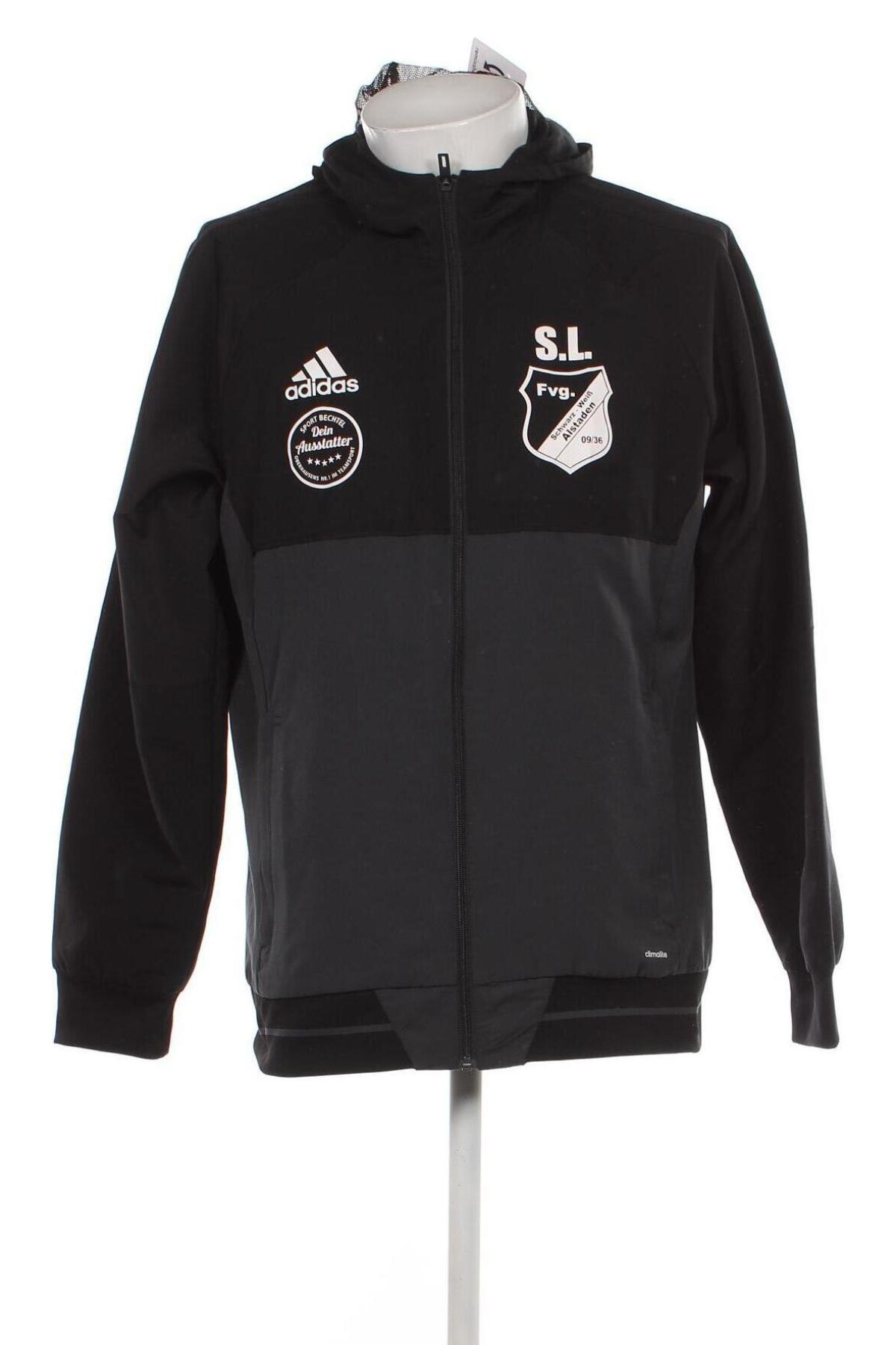 Herren Sportoberteil Adidas, Größe L, Farbe Grau, Preis € 30,00