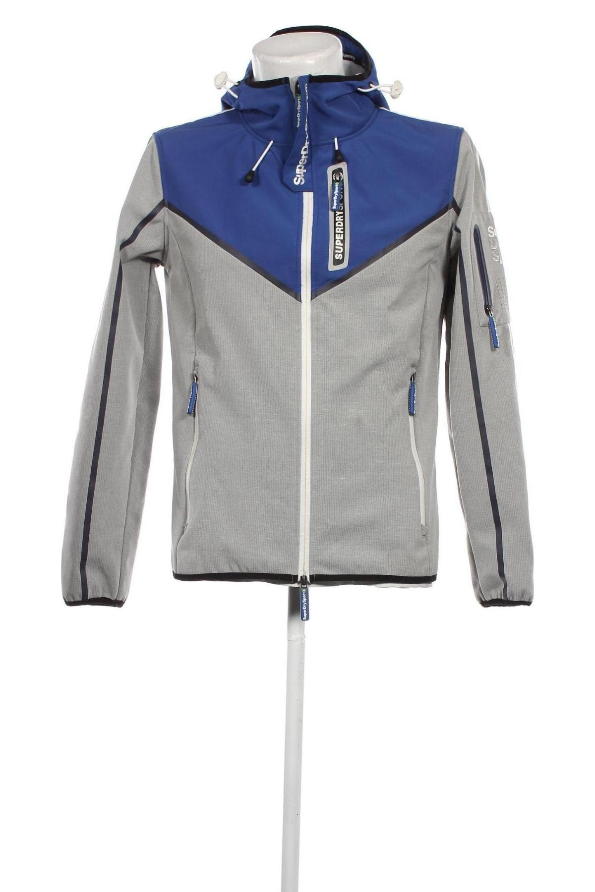 Herren Sportjacke Superdry, Größe M, Farbe Mehrfarbig, Preis 60,12 €