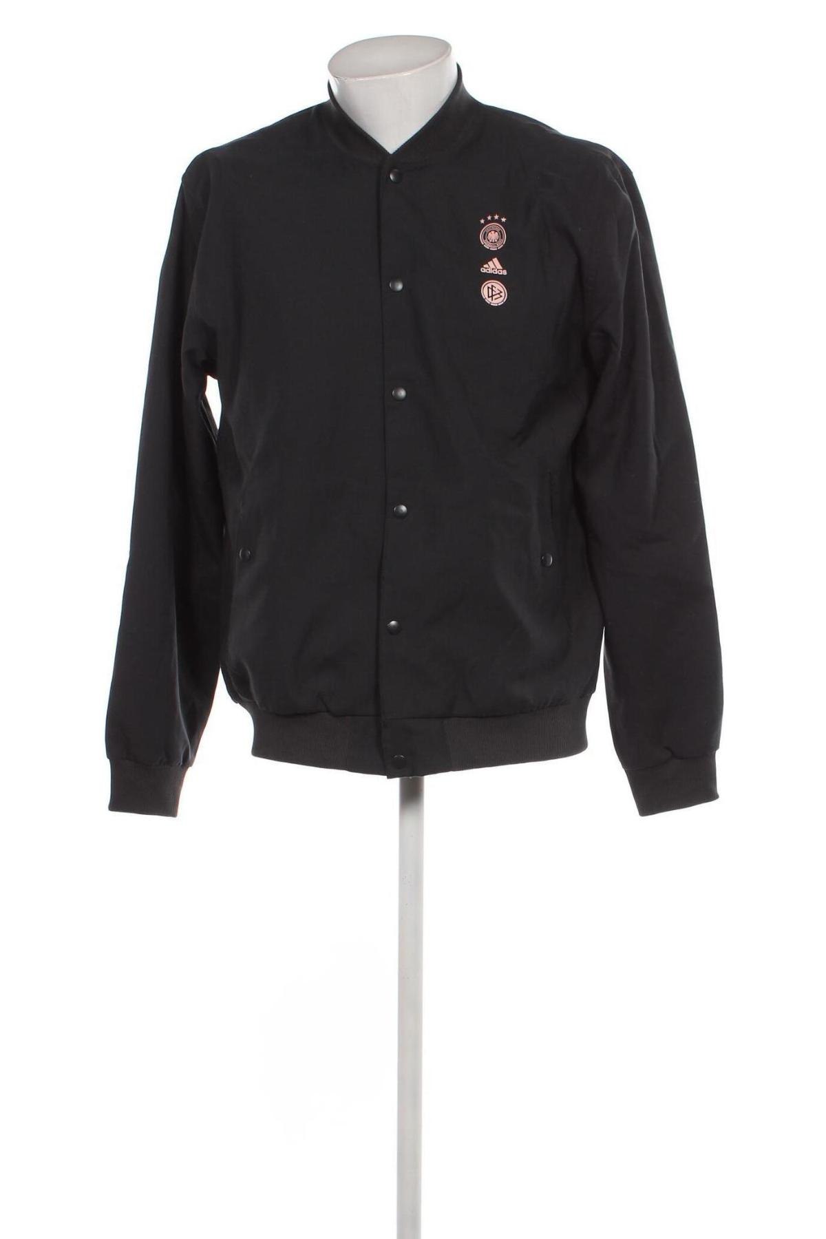 Ανδρικό μπουφάν Adidas, Μέγεθος L, Χρώμα Μαύρο, Τιμή 34,33 €