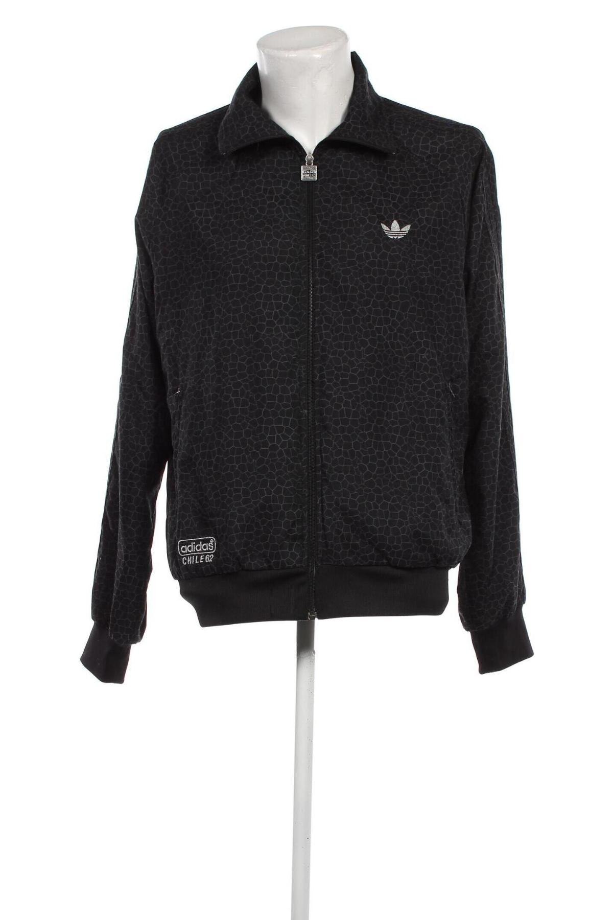 Ανδρικό μπουφάν Adidas Originals, Μέγεθος L, Χρώμα Μαύρο, Τιμή 41,57 €