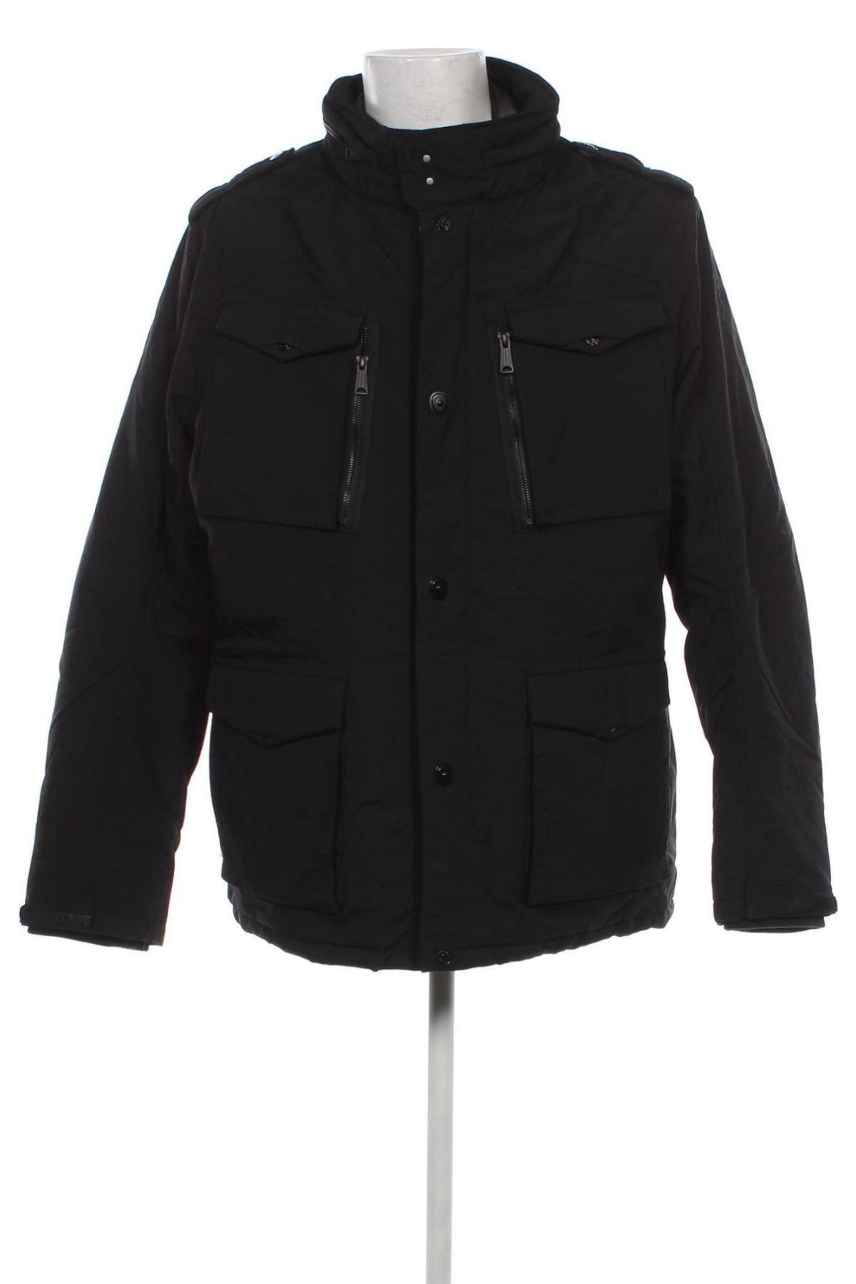 Pánska bunda  Schott, Veľkosť 4XL, Farba Čierna, Cena  86,41 €