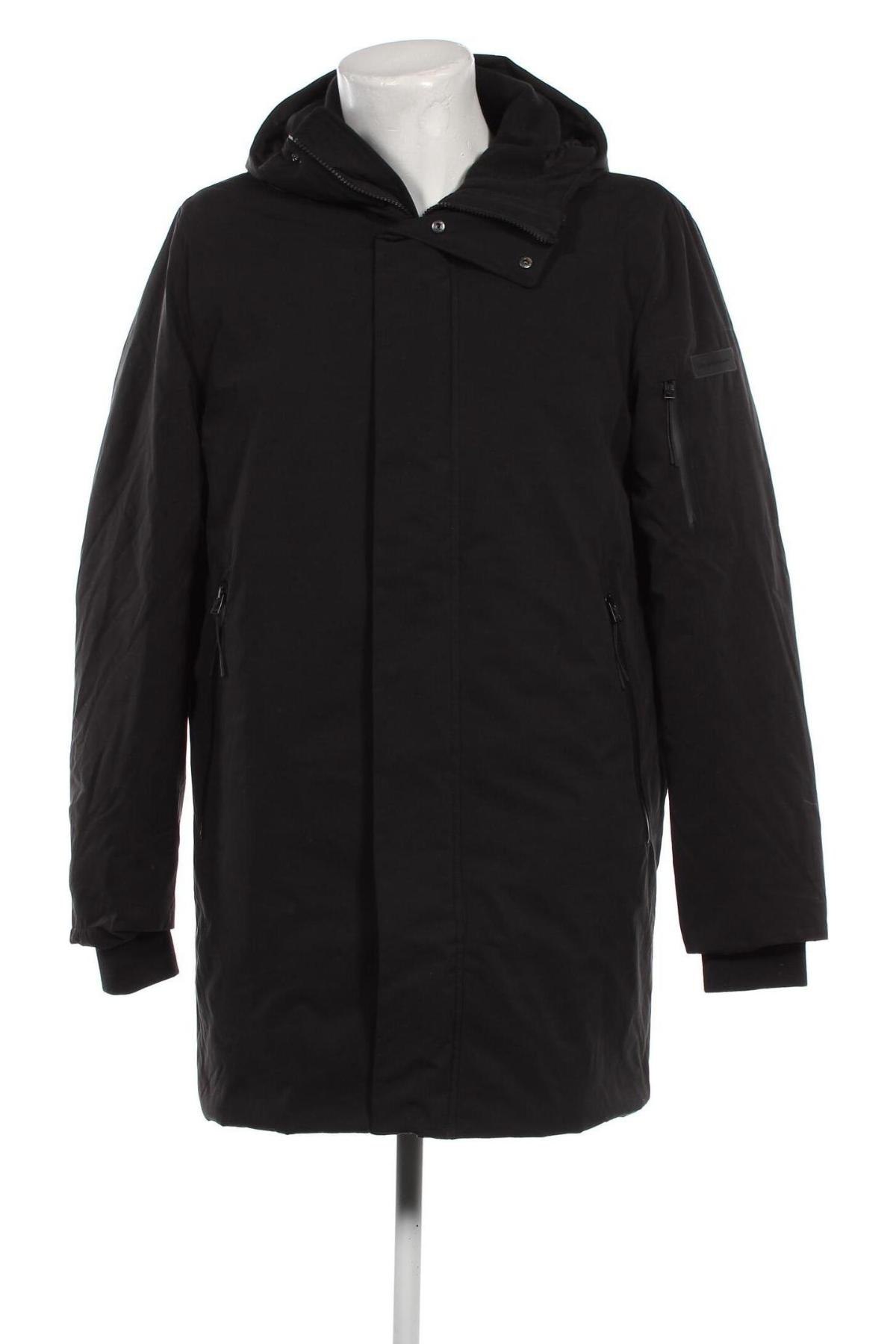 Ανδρικό μπουφάν Tom Tailor, Μέγεθος M, Χρώμα Μαύρο, Τιμή 31,36 €