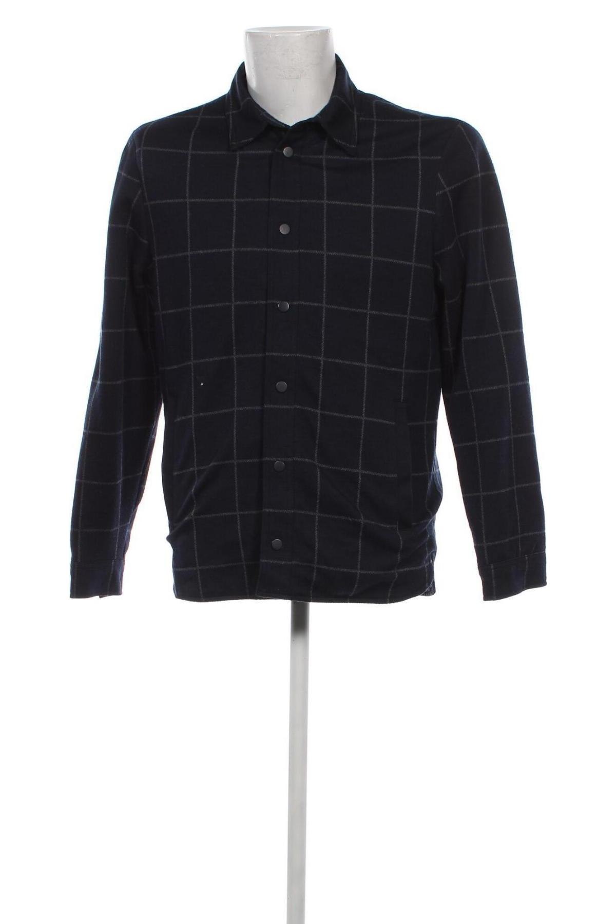 Ανδρικό μπουφάν Zara, Μέγεθος M, Χρώμα Μπλέ, Τιμή 10,14 €