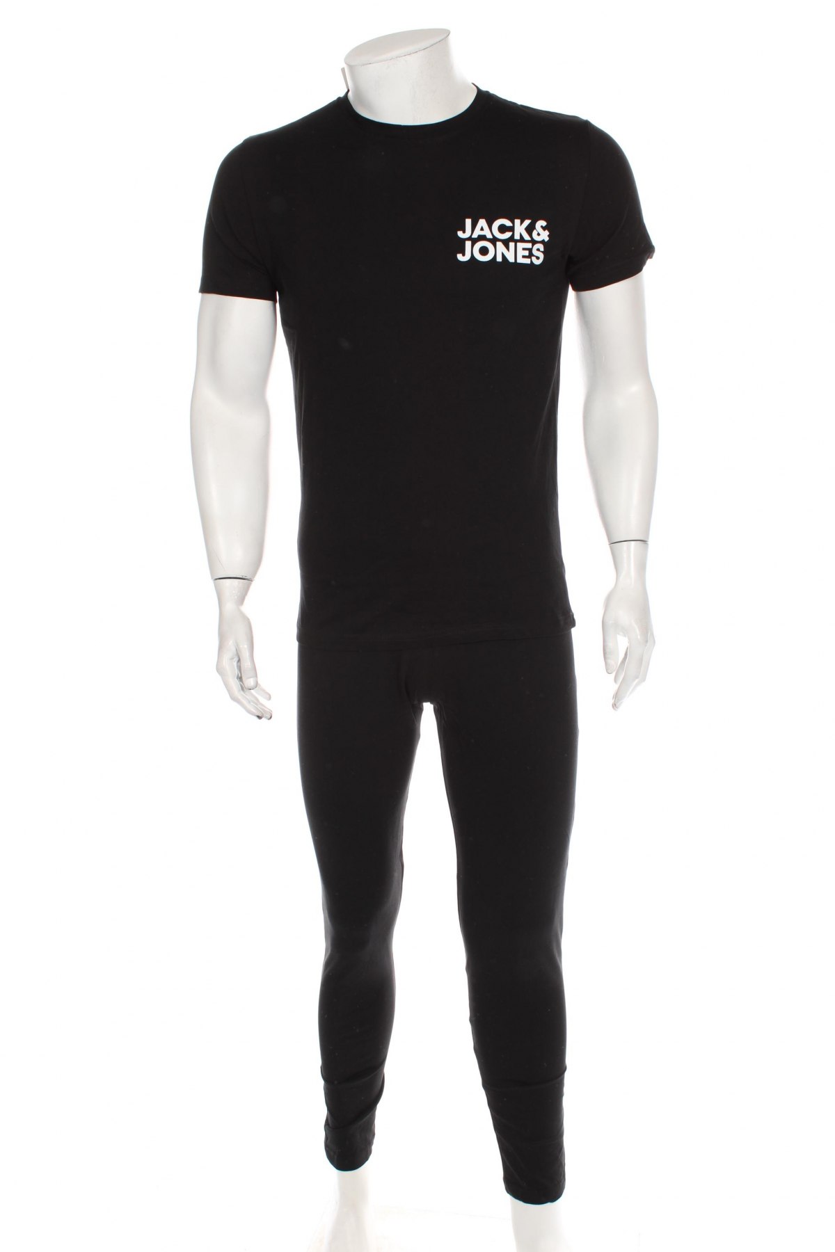Πιτζάμες Jack & Jones, Μέγεθος S, Χρώμα Μαύρο, Τιμή 13,86 €