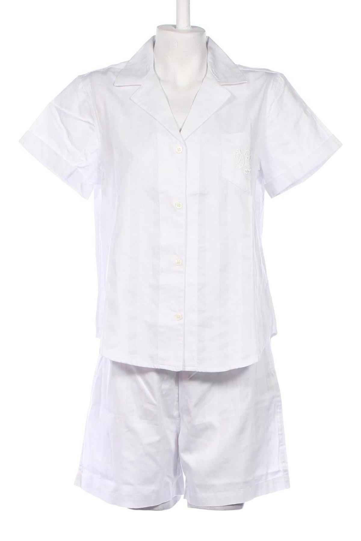 Пижама Ralph Lauren, Размер M, Цвят Бял, Цена 201,28 лв.
