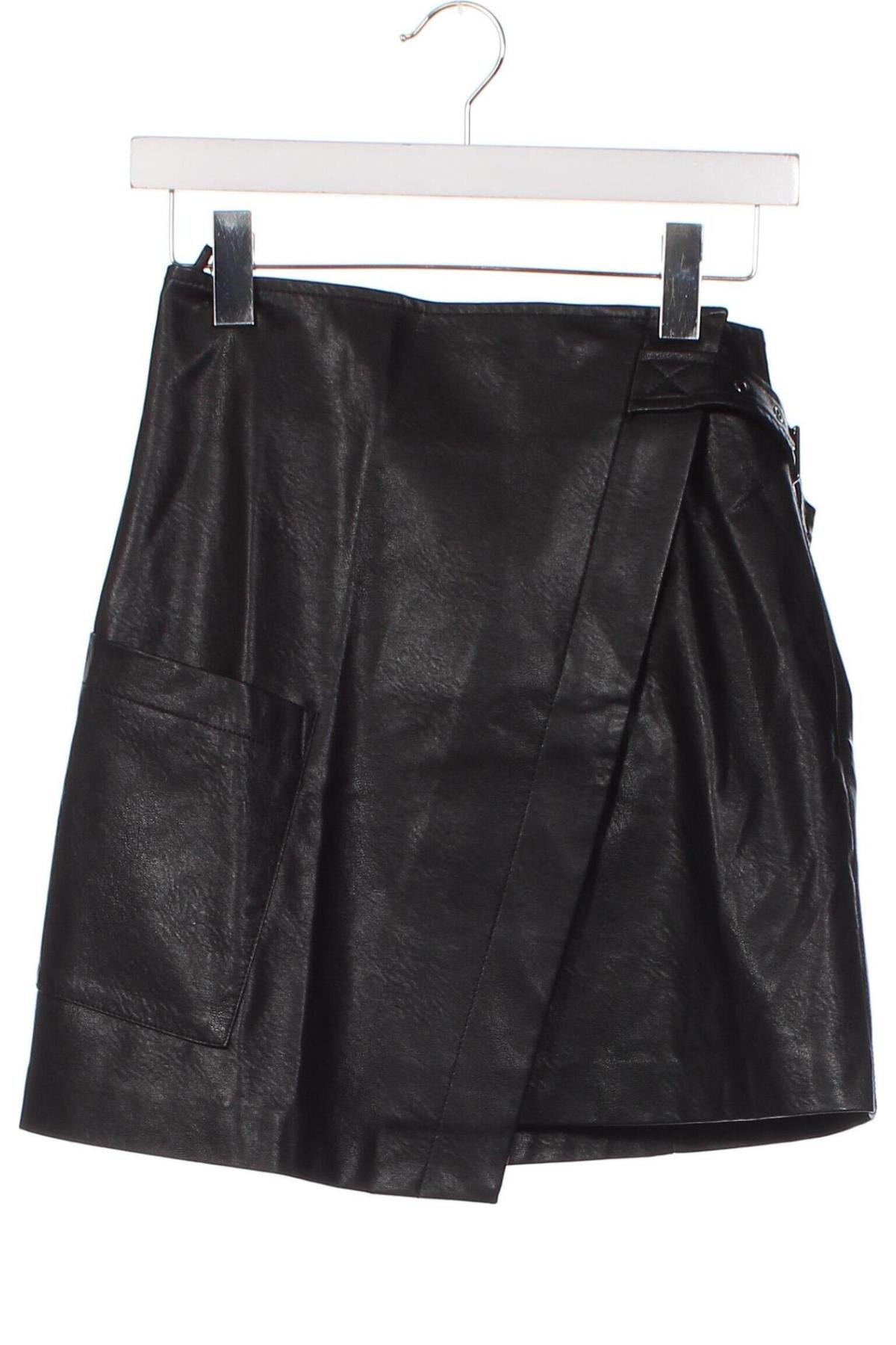 Φούστα Sisley, Μέγεθος XS, Χρώμα Μαύρο, Τιμή 19,04 €