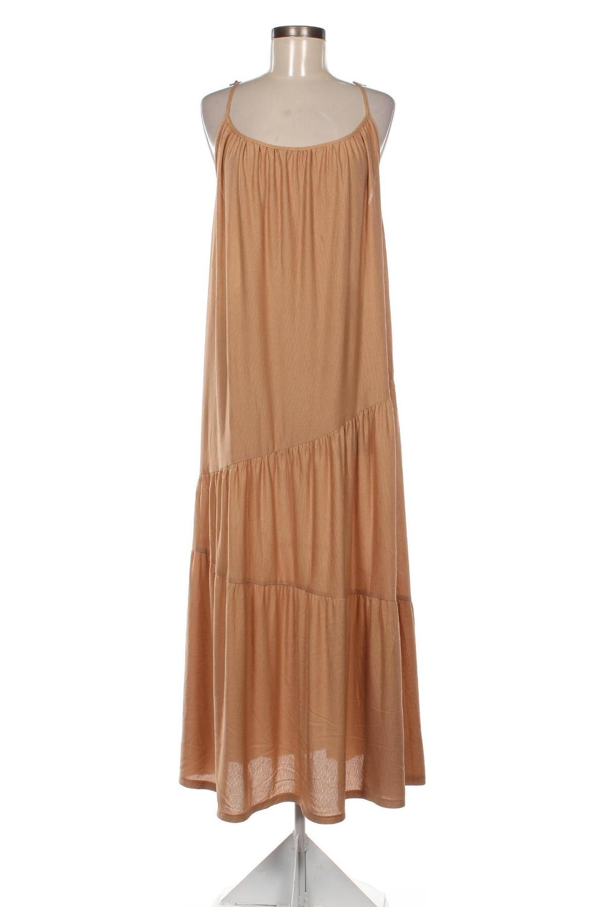 Kleid ASOS, Größe XL, Farbe Beige, Preis 25,00 €