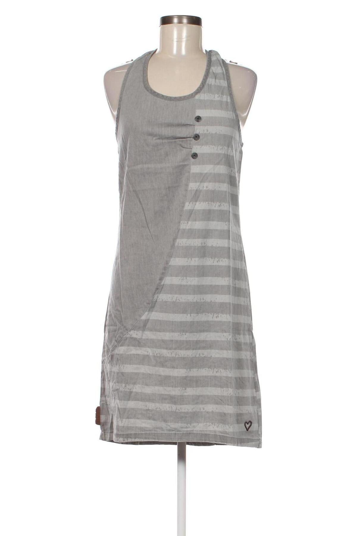 Kleid Alife And Kickin, Größe M, Farbe Grau, Preis 19,48 €