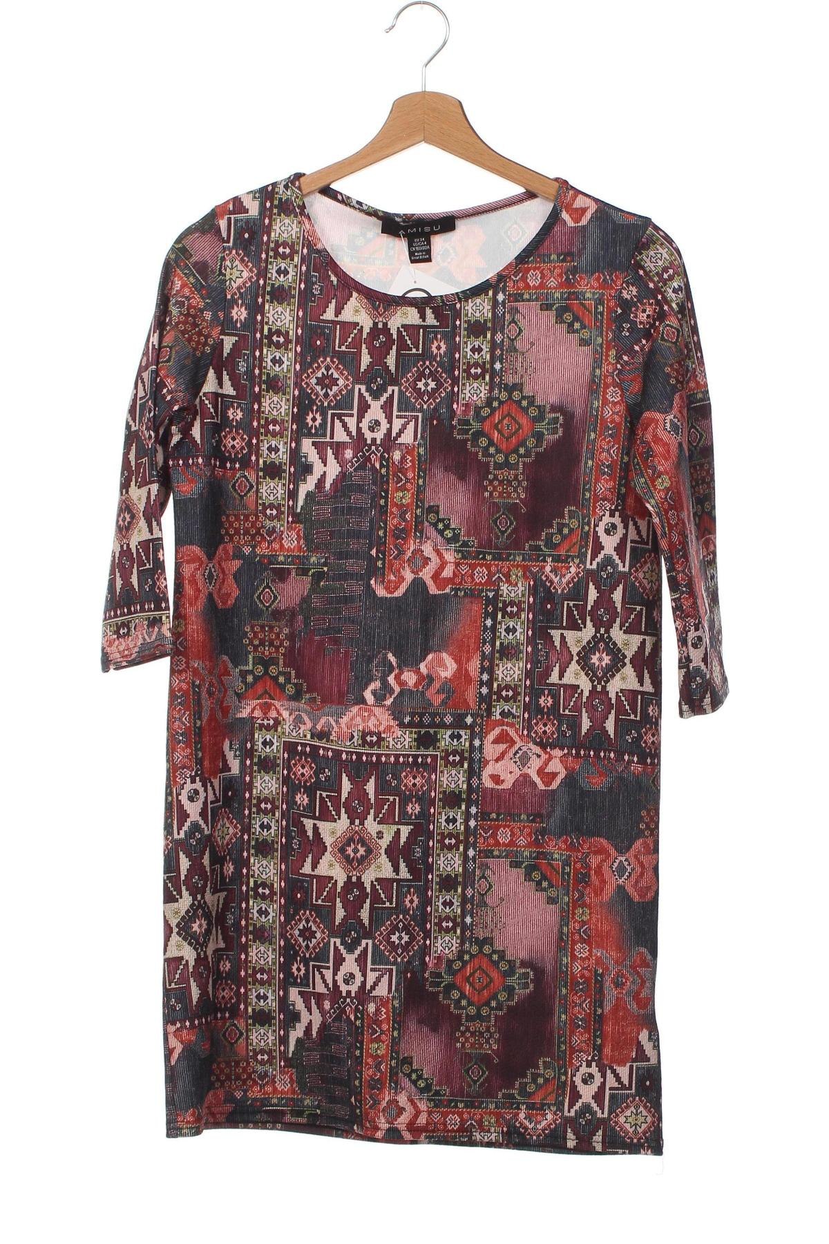 Kleid Amisu, Größe XS, Farbe Mehrfarbig, Preis 5,49 €