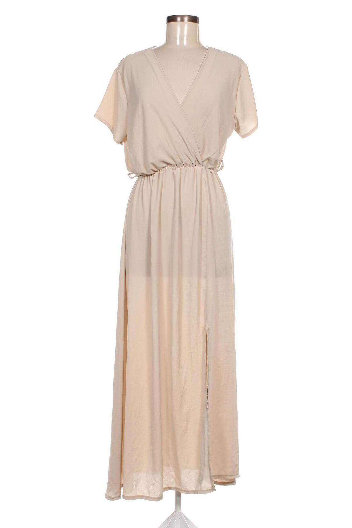 Kleid Boohoo, Größe M, Farbe Beige, Preis € 15,39