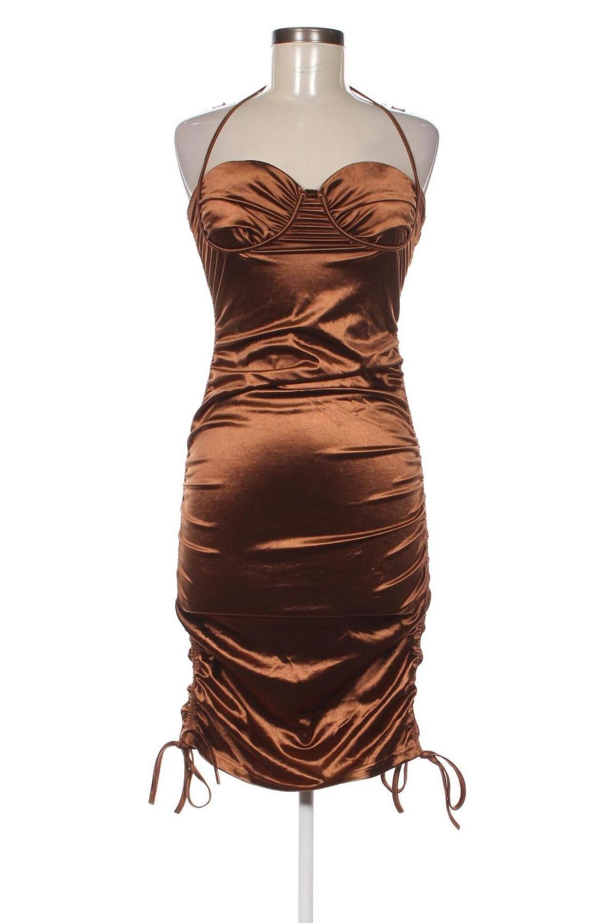 Kleid Boohoo, Größe M, Farbe Braun, Preis € 8,07