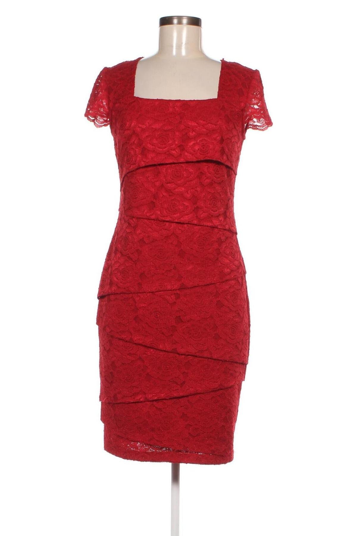 Φόρεμα Gina Bacconi, Μέγεθος M, Χρώμα Κόκκινο, Τιμή 56,36 €