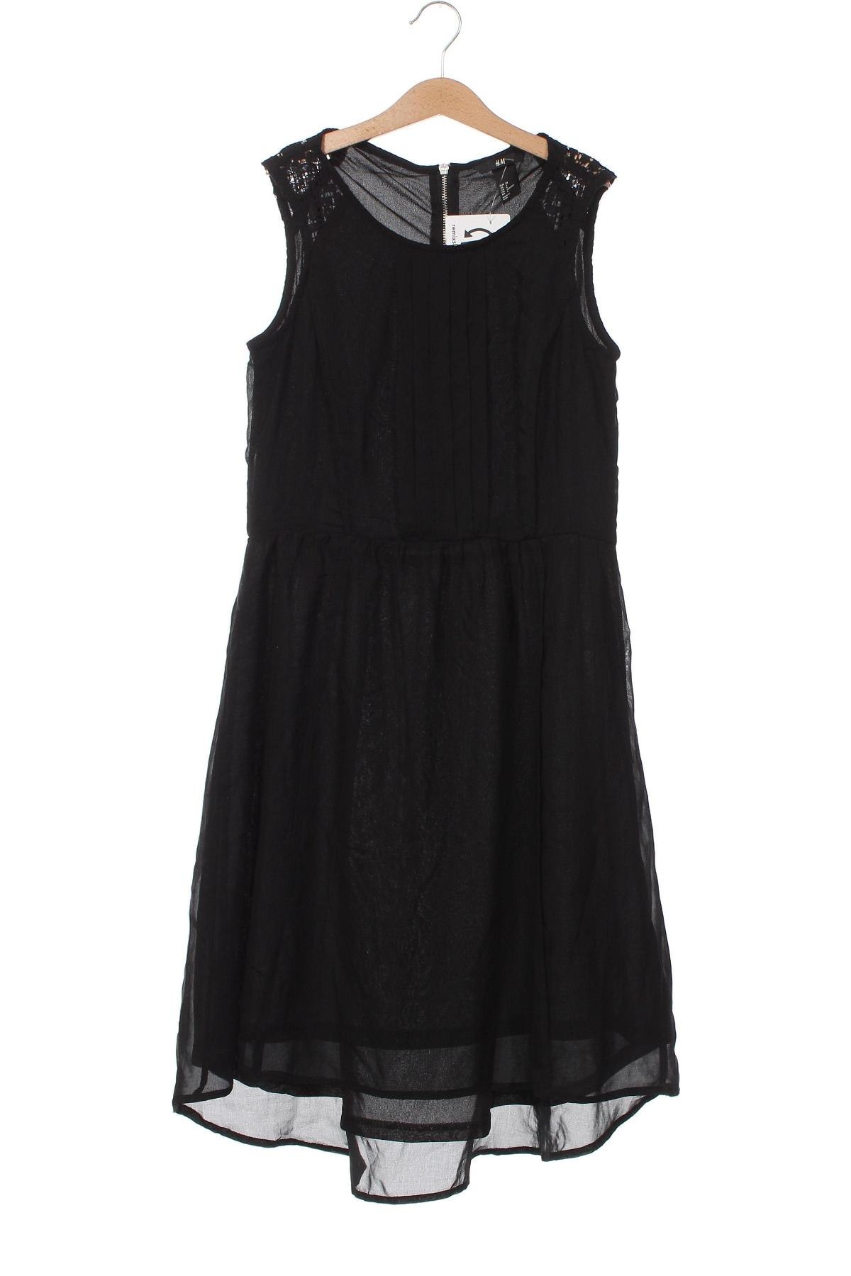 Šaty  H&M, Velikost XS, Barva Černá, Cena  136,00 Kč