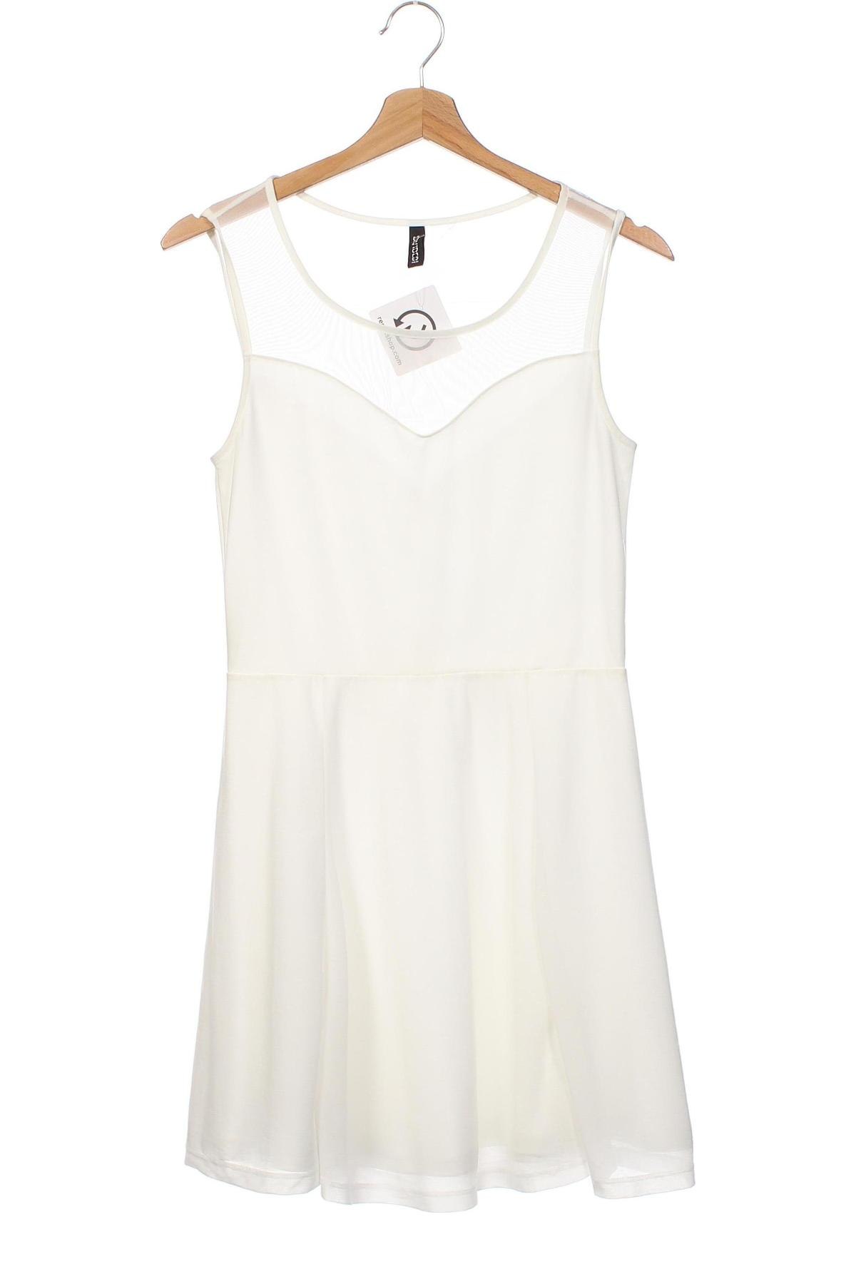 Φόρεμα H&M Divided, Μέγεθος XS, Χρώμα Λευκό, Τιμή 7,01 €
