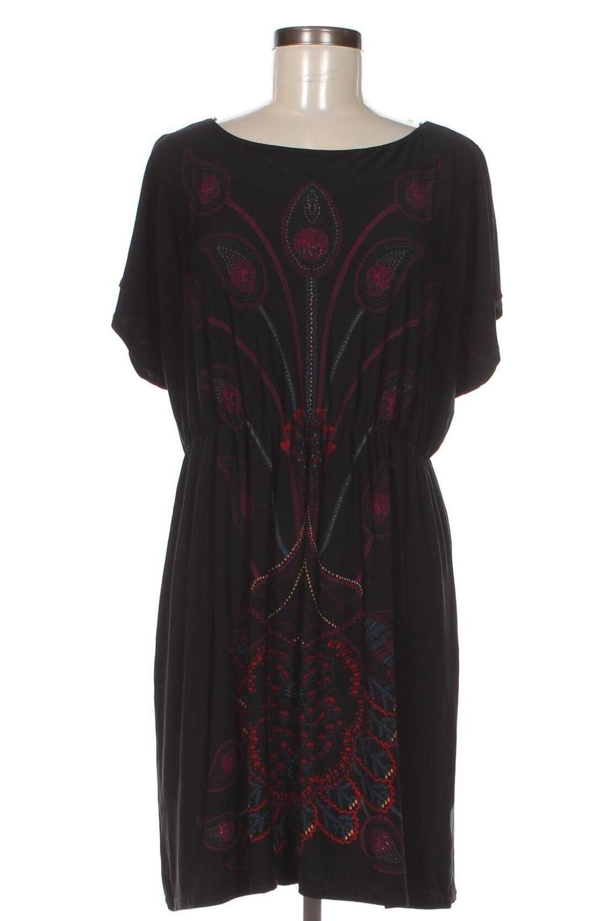 Kleid KappAhl, Größe L, Farbe Schwarz, Preis 9,46 €
