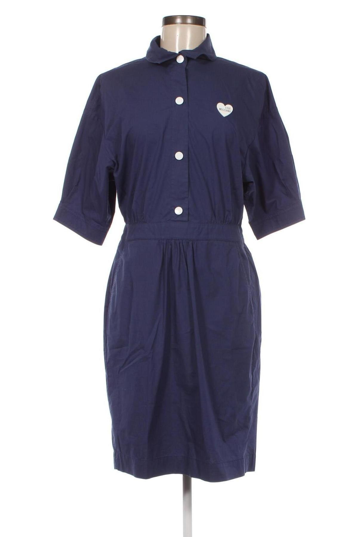 Φόρεμα Love Moschino, Μέγεθος M, Χρώμα Μπλέ, Τιμή 176,75 €