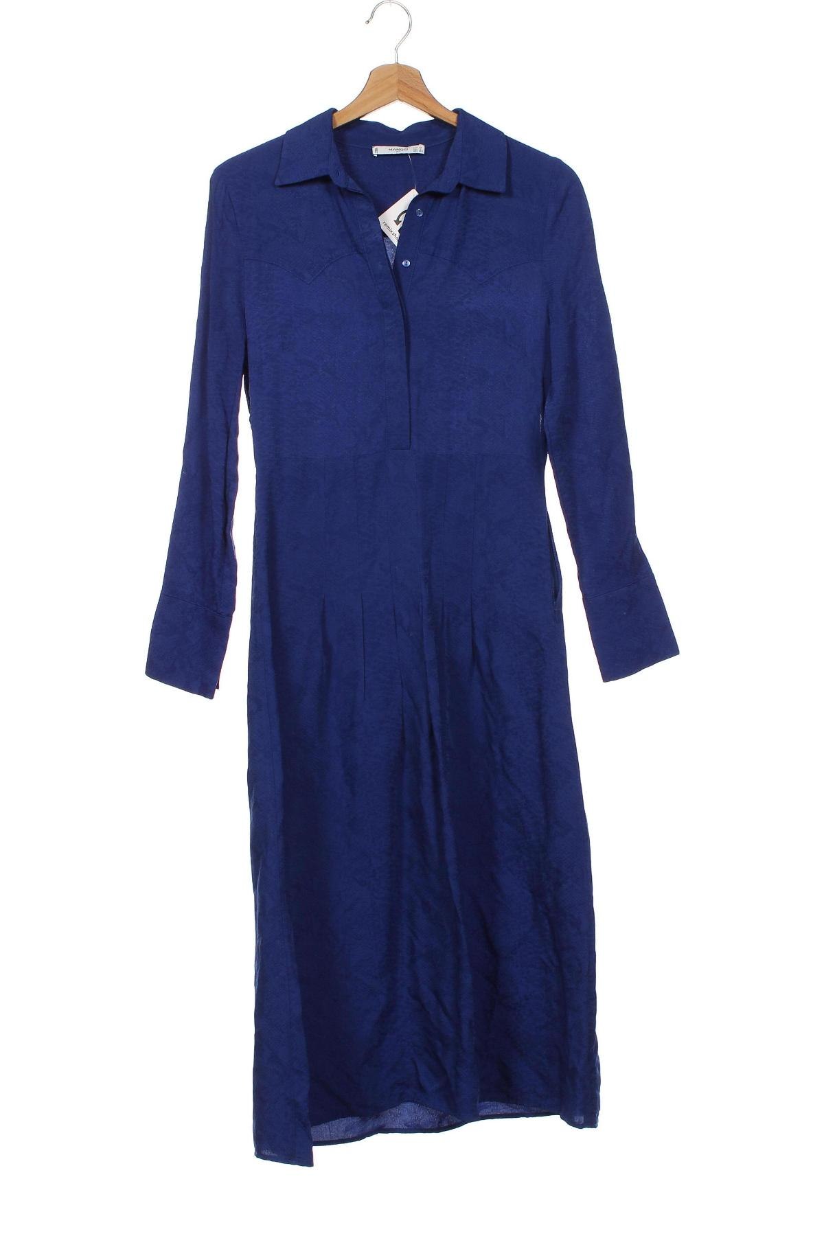Φόρεμα Mango, Μέγεθος XS, Χρώμα Μπλέ, Τιμή 21,05 €